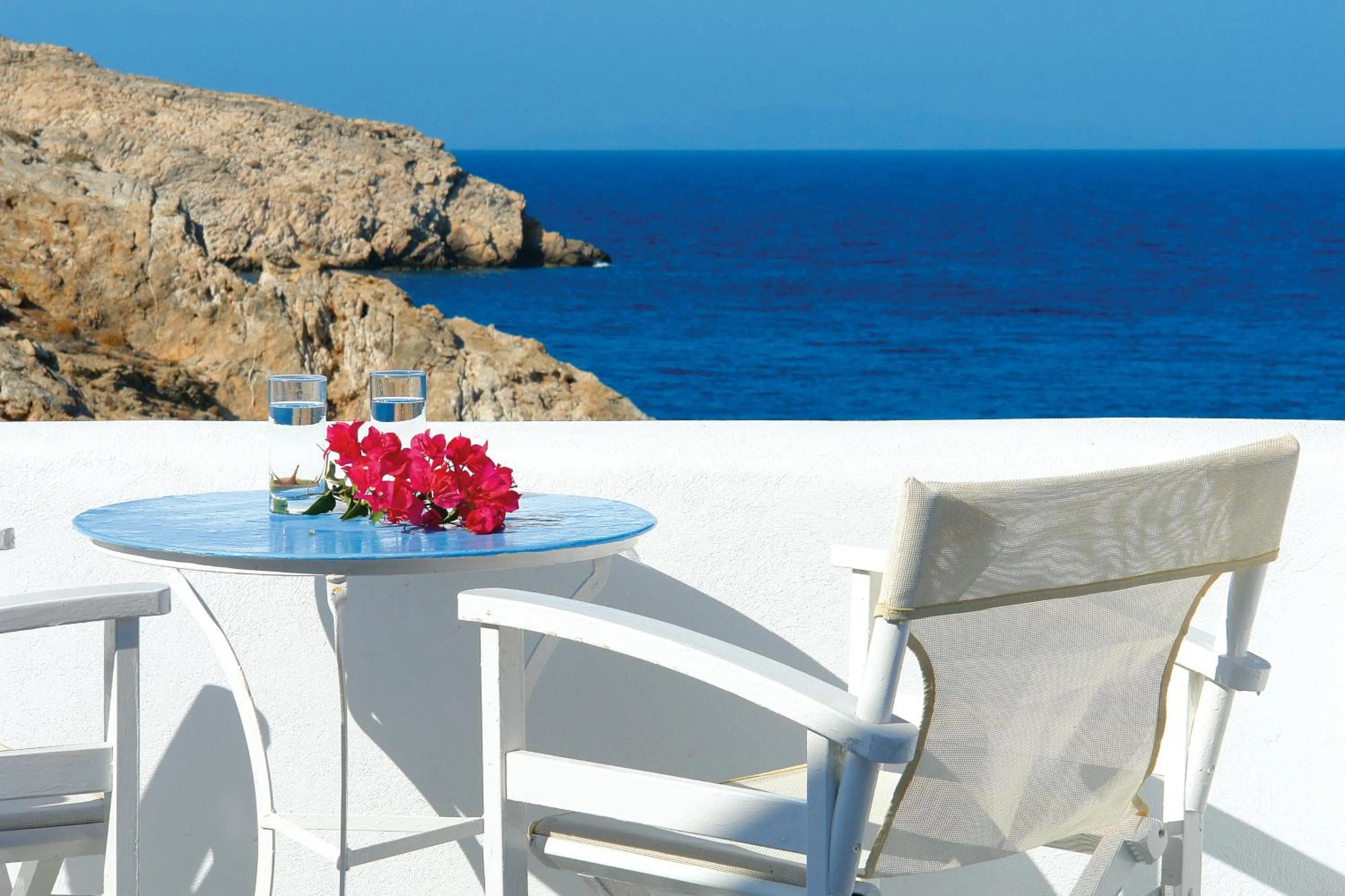 Balcony/Terrace in Vardia Bay Studios