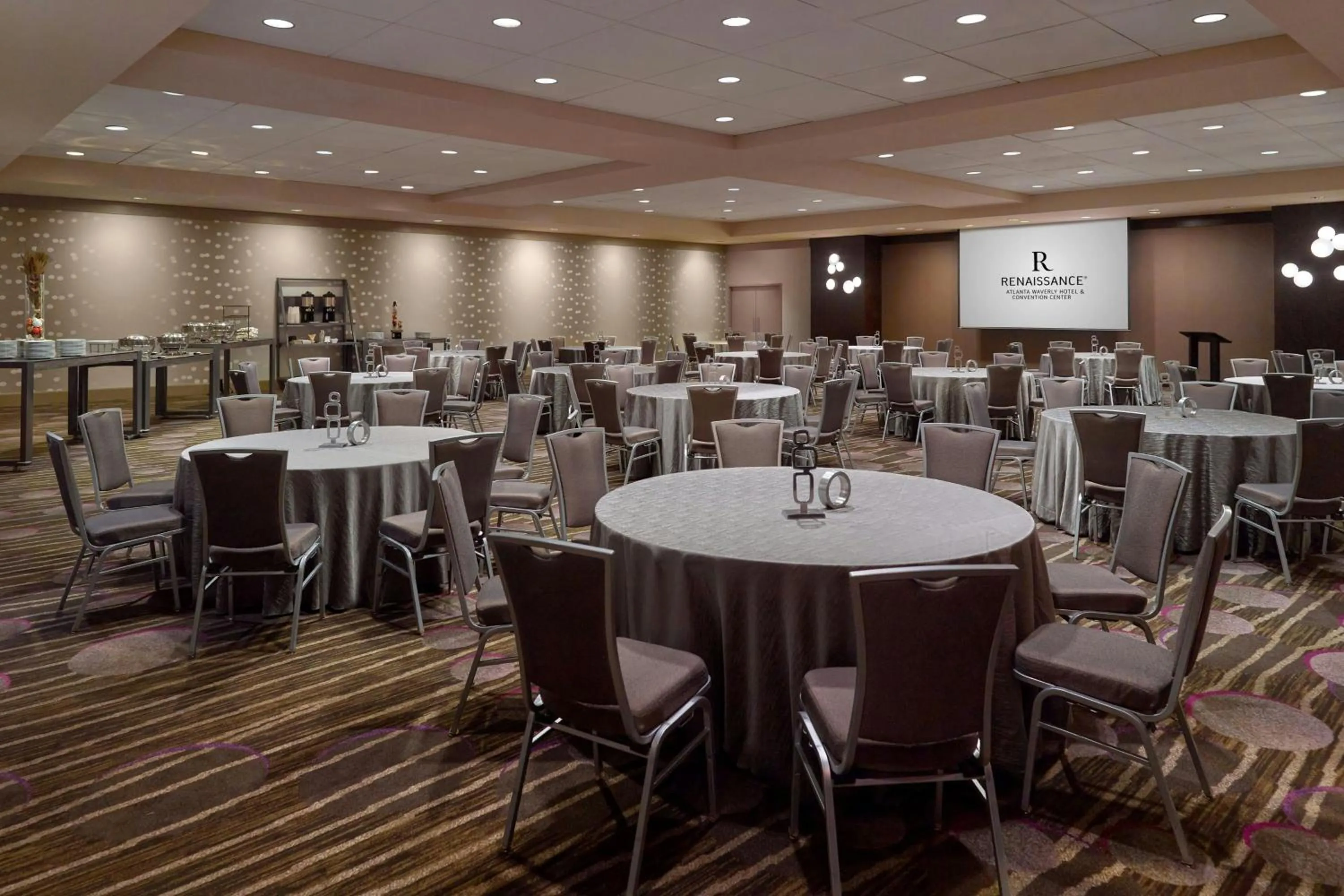 Lobby or reception in Renaissance Atlanta Waverly Hotel & Convention Center