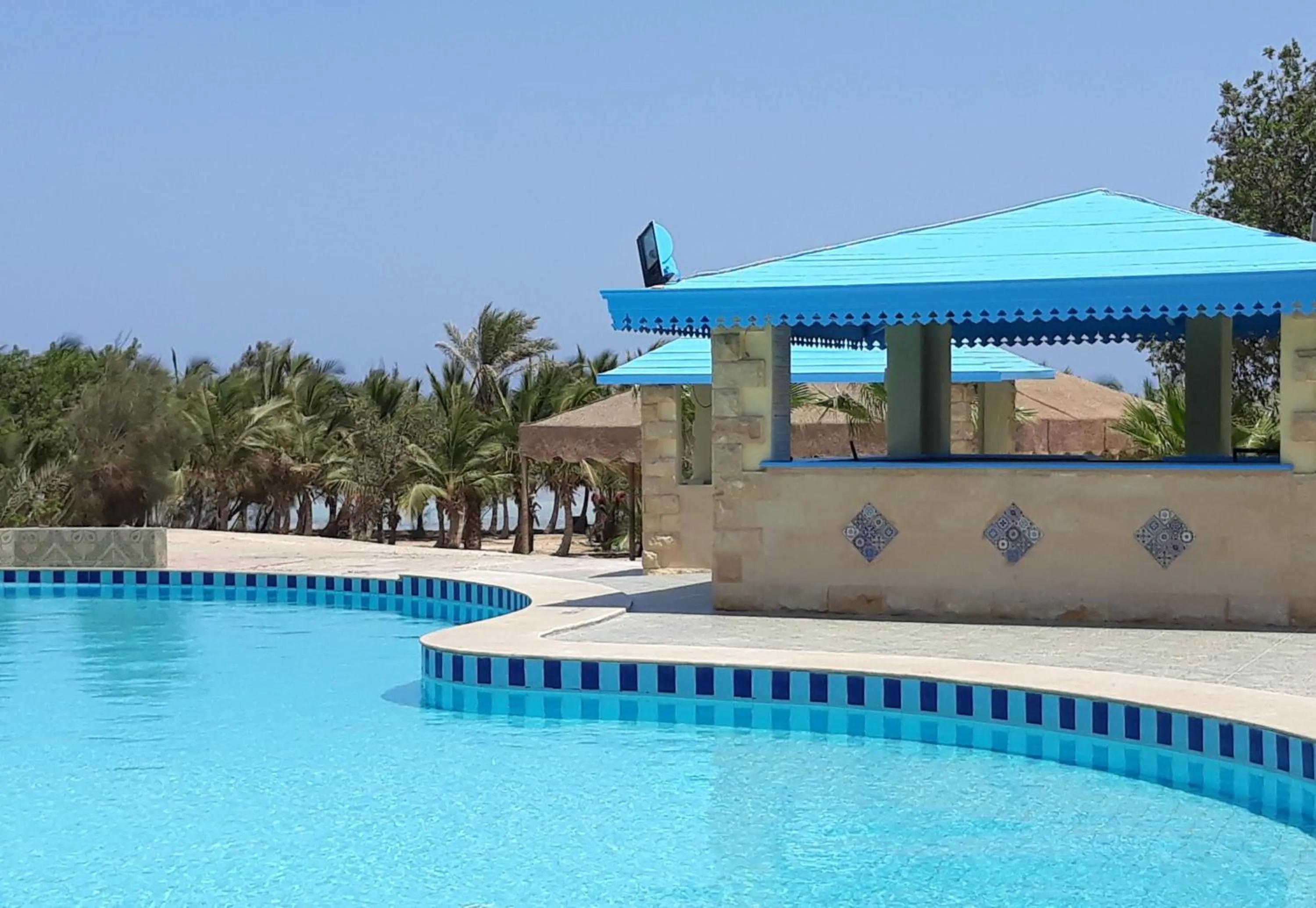 Swimming pool in Mangrove Bay Resort