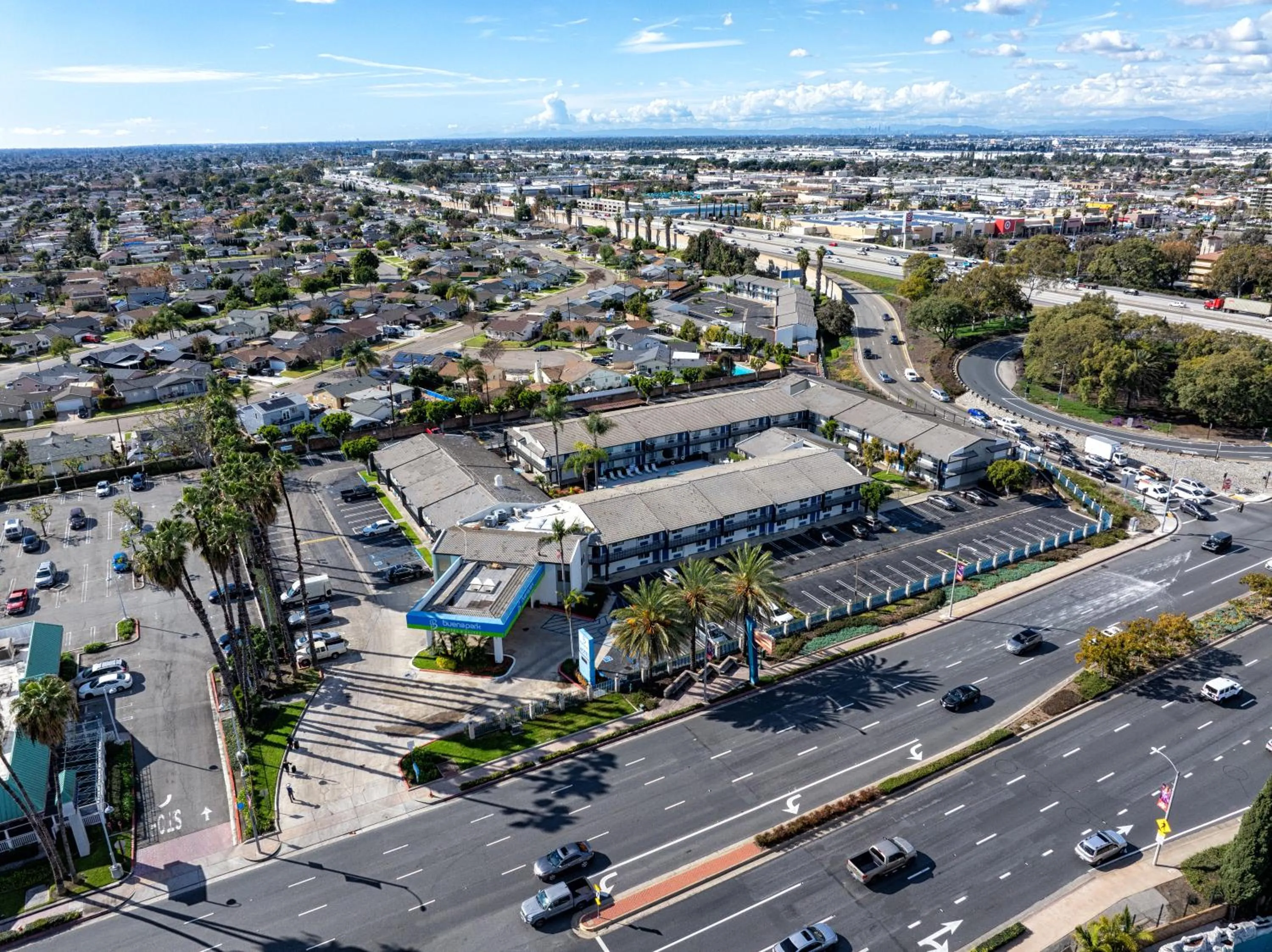 Bird's-eye View in Quality Inn & Suites Buena Park Anaheim