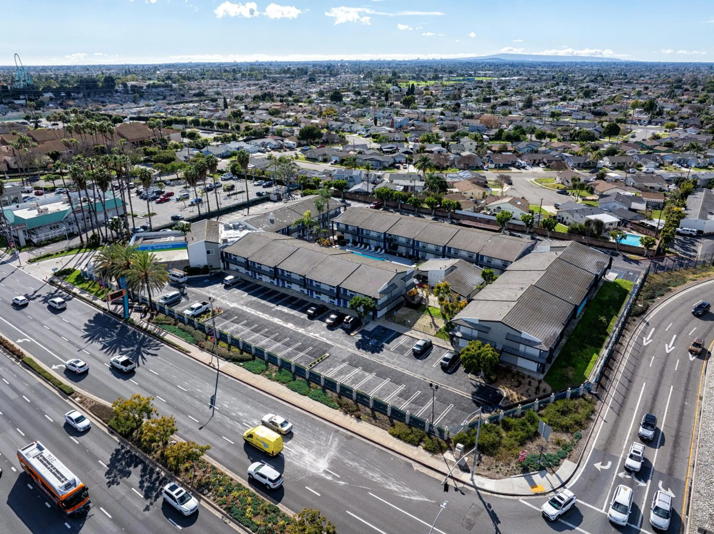 Bird's-eye View in Quality Inn & Suites Buena Park Anaheim