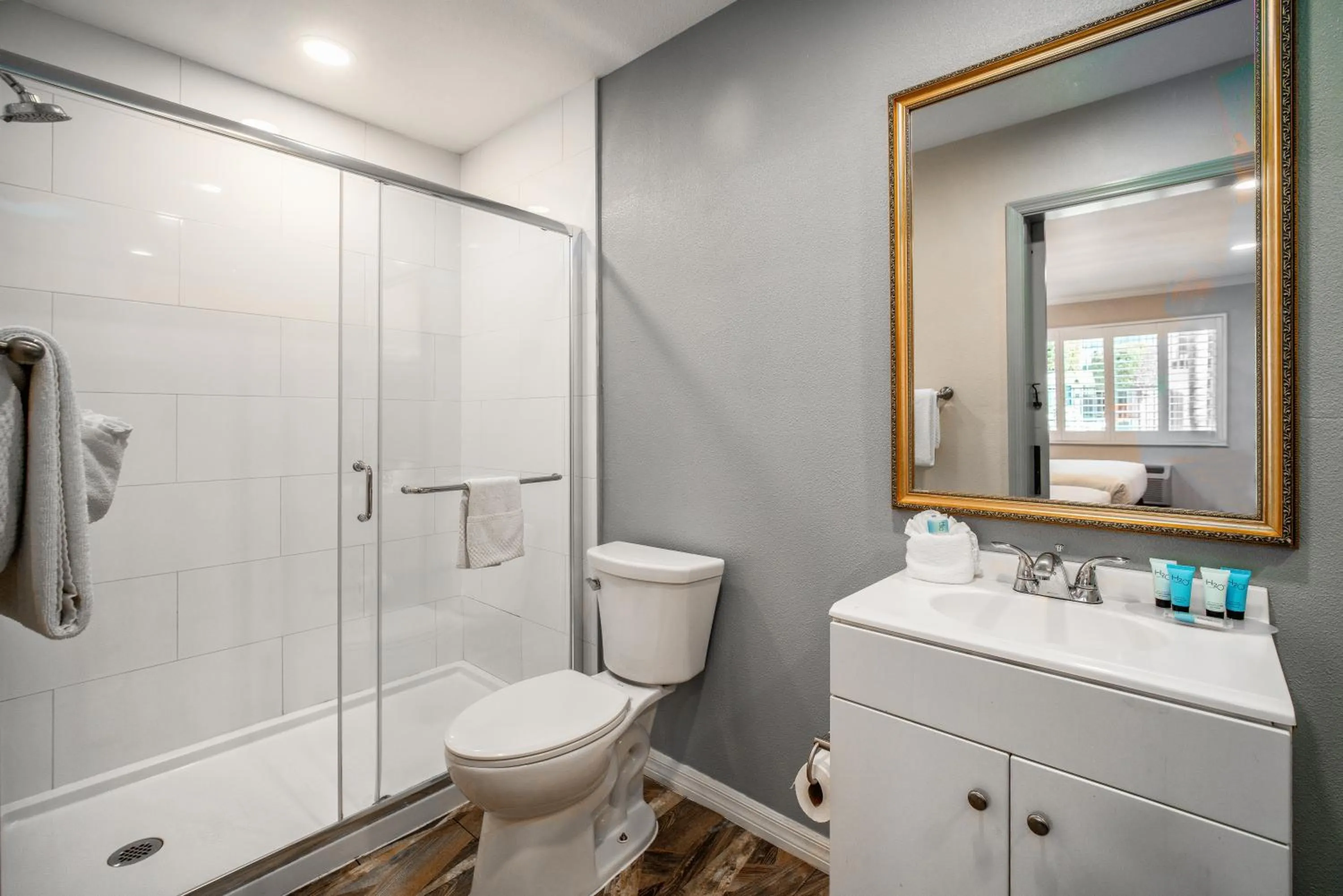 Bathroom in Quality Inn & Suites Buena Park Anaheim