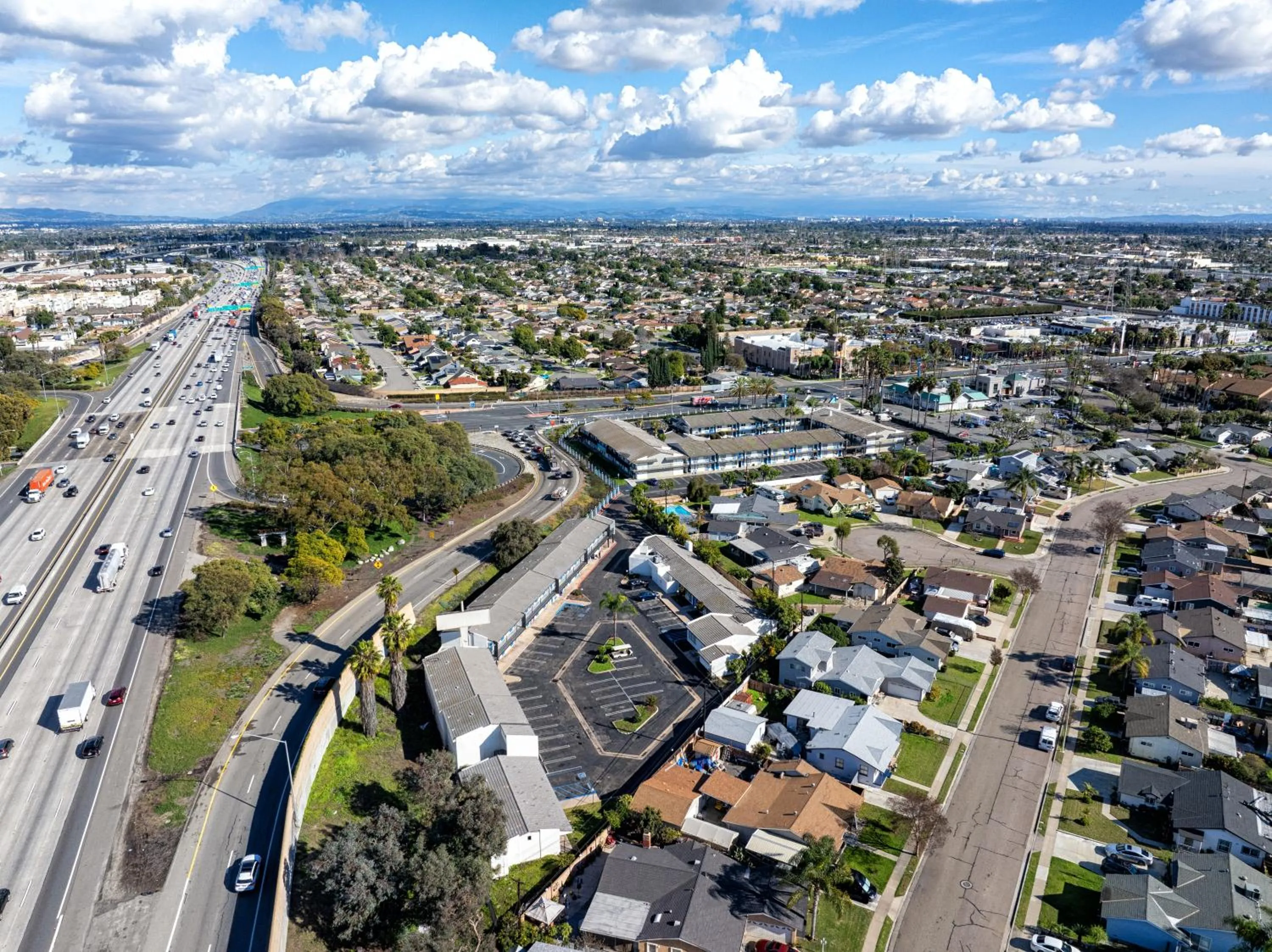 Bird's-eye View in Quality Inn & Suites Buena Park Anaheim