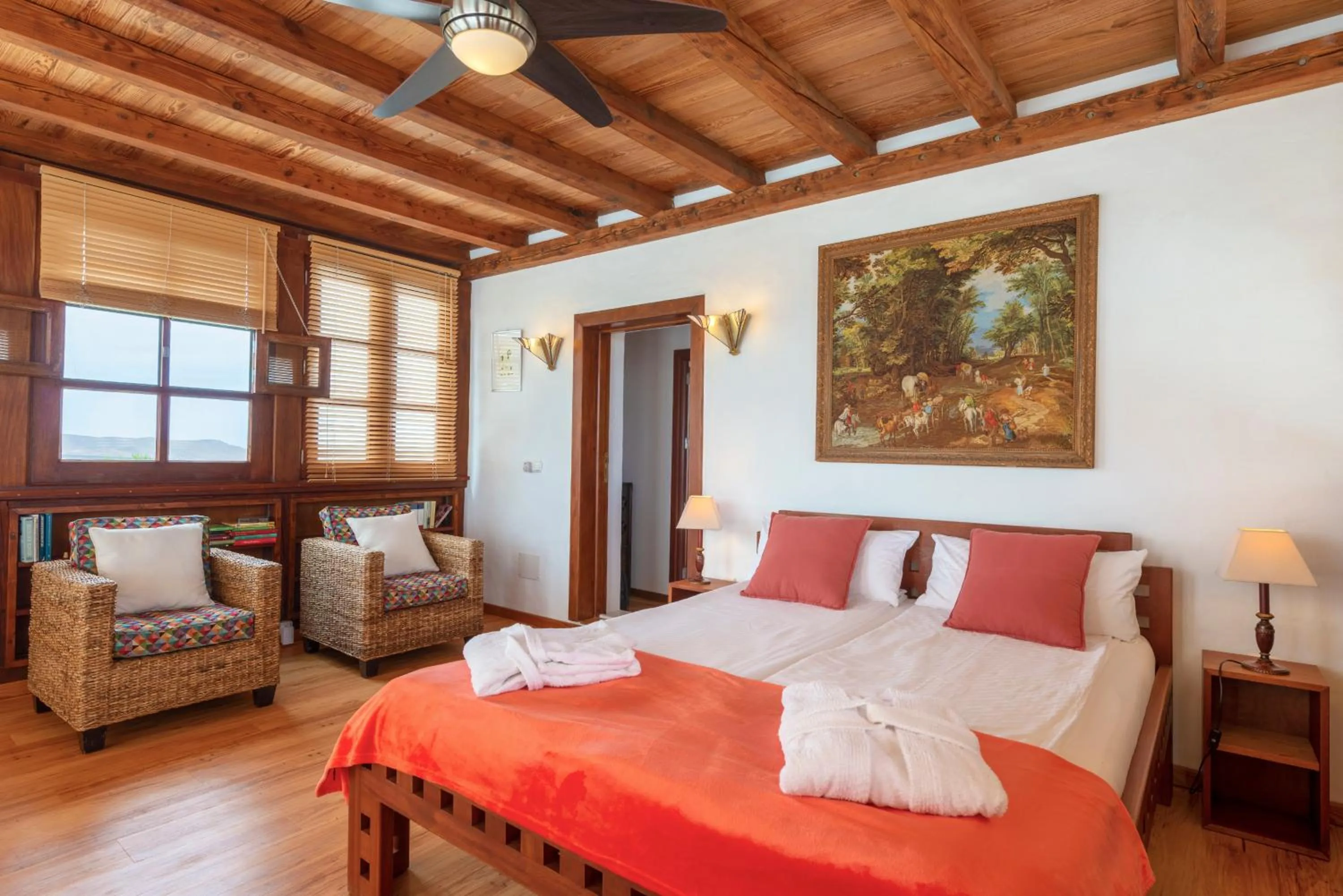 Bedroom, Bed in Villa El Inti