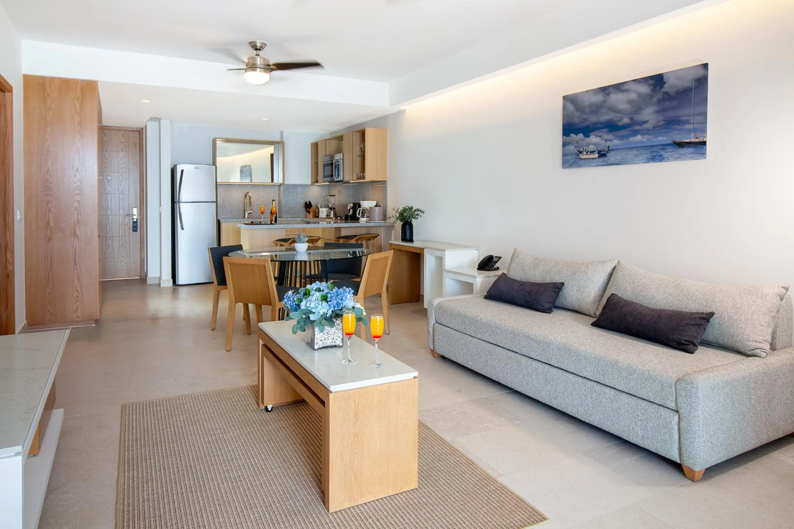 Living room in Sunset Plaza Beach Resort Puerto Vallarta All Inclusive