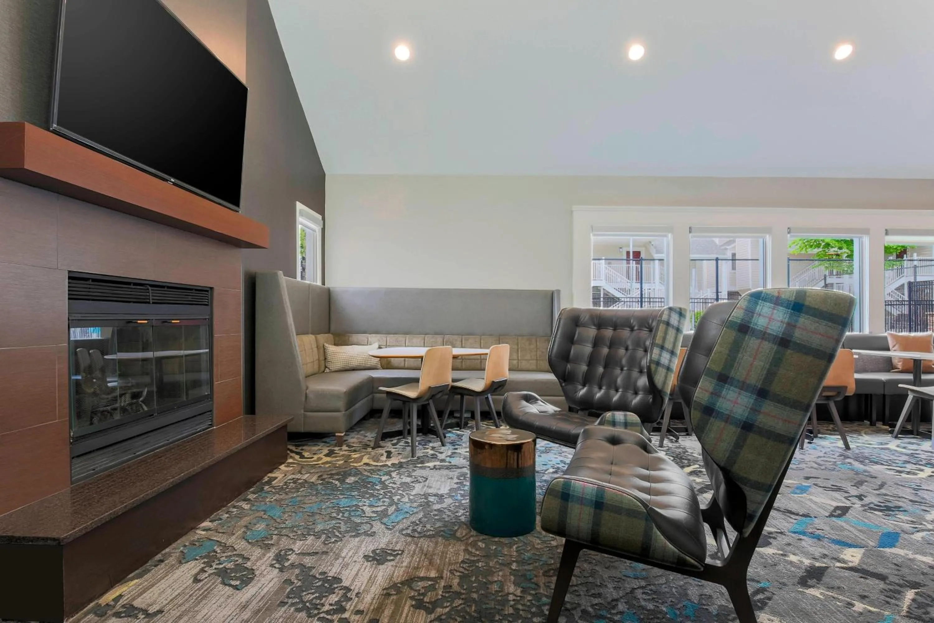 Lobby or reception in Residence Inn Boston North Shore/Danvers