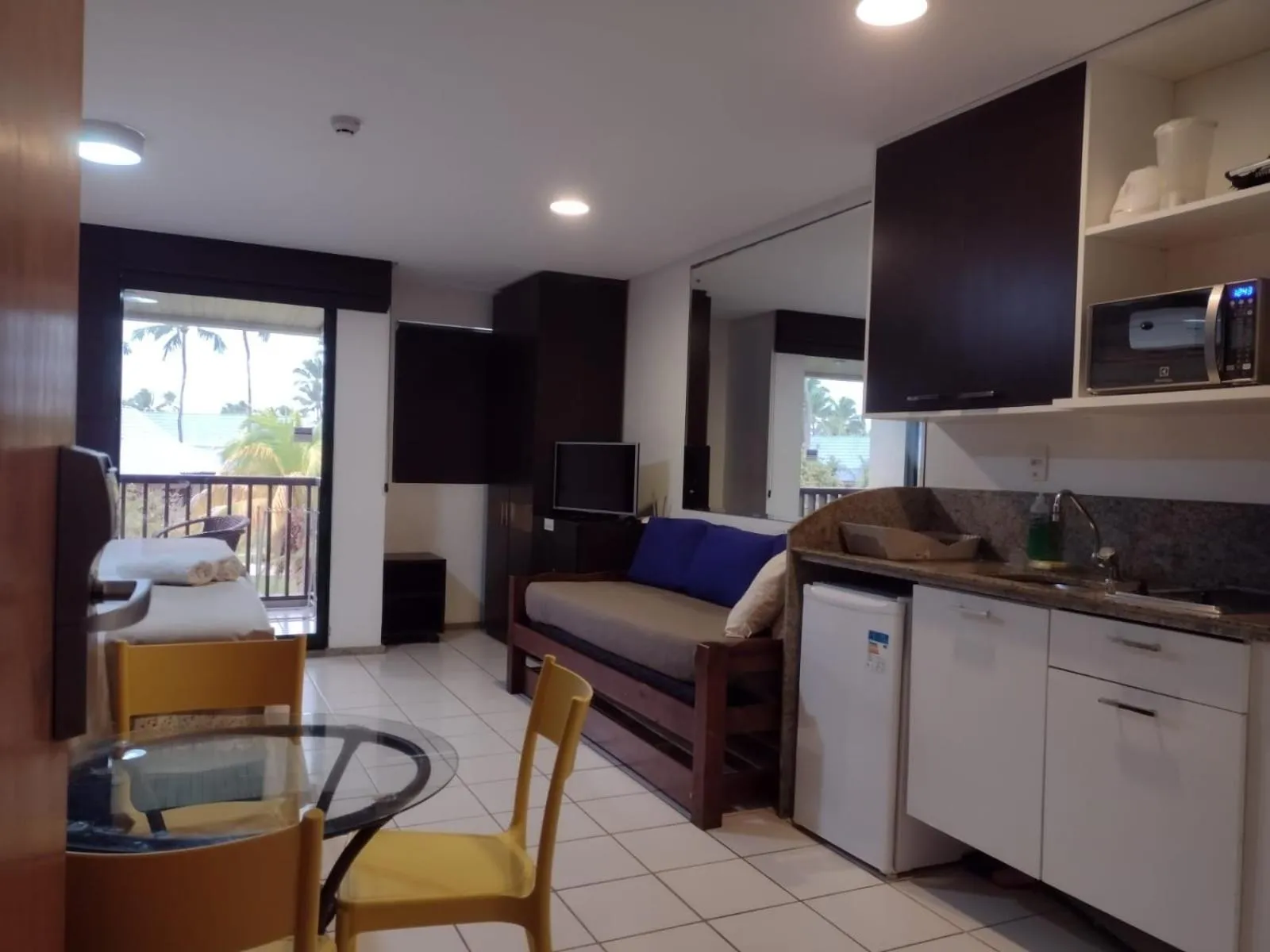 Kitchen or kitchenette in Marulhos Resort Porto de Galinhas