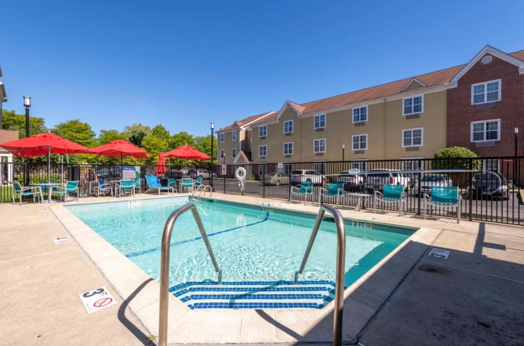 Swimming pool in Residences at Tewksbury