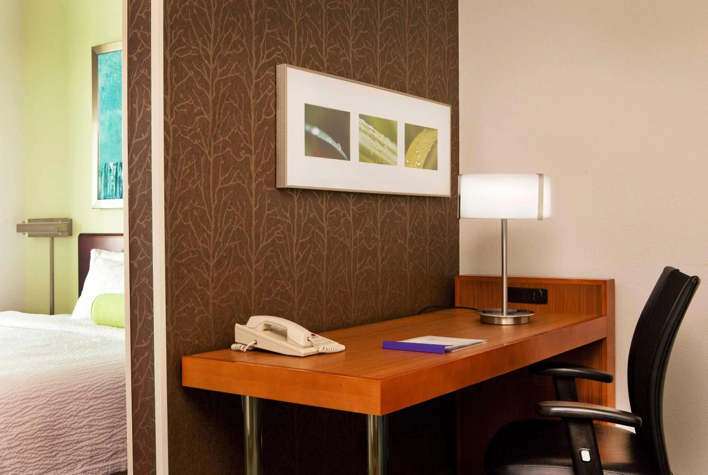 Guests, Bed in SpringHill Suites Boston Peabody