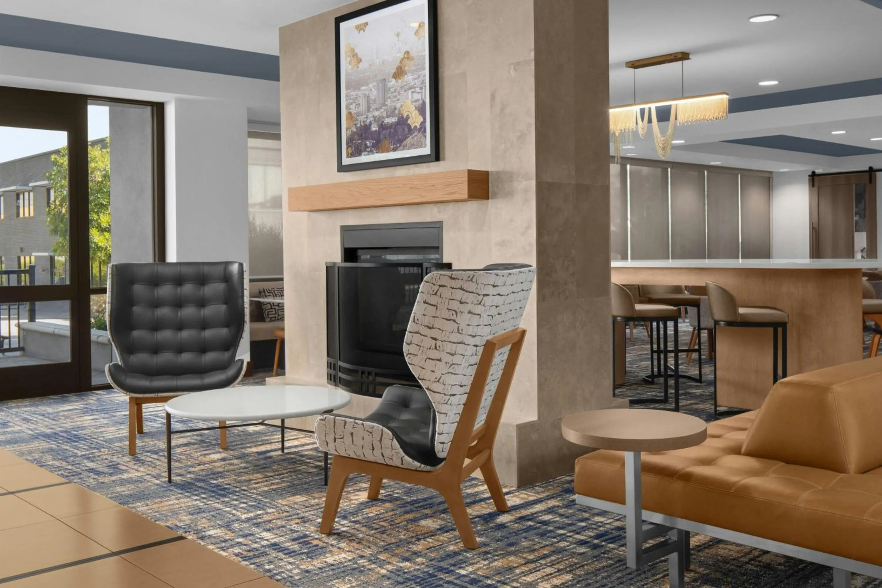 Lobby or reception in Residence Inn Los Angeles Burbank/Downtown