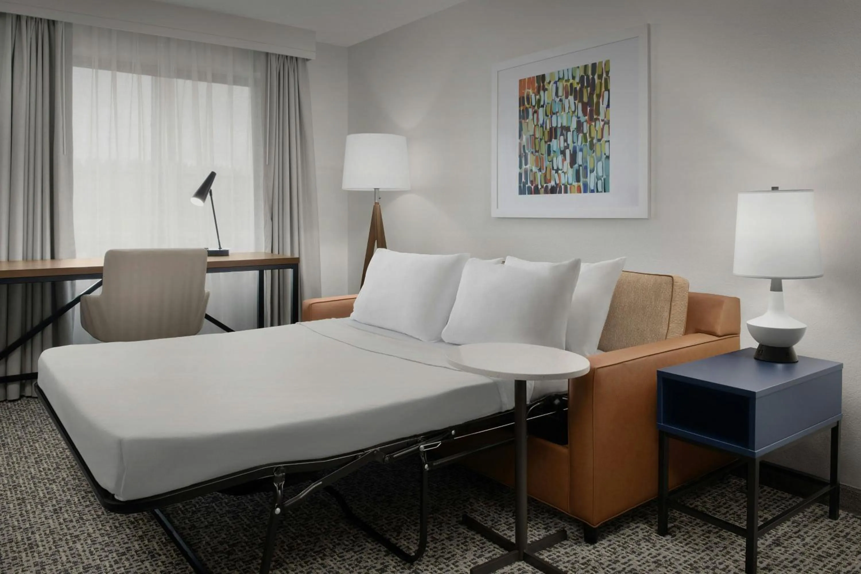 Living room, Bed in Residence Inn Seattle Bellevue Downtown