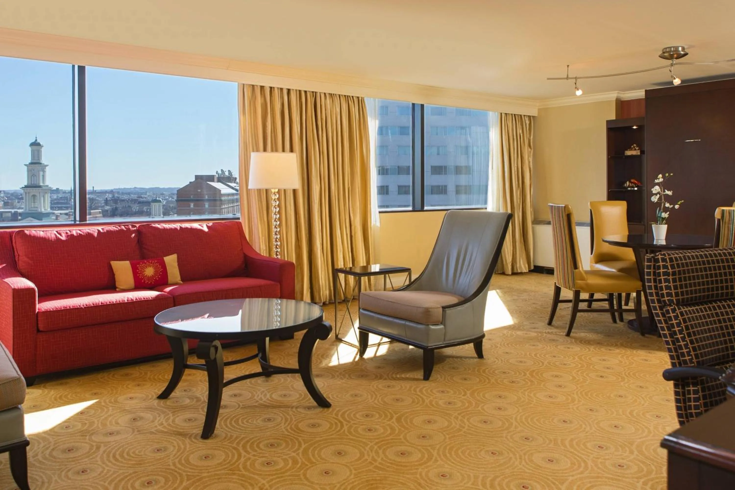 Bedroom in Baltimore Marriott Inner Harbor at Camden Yards