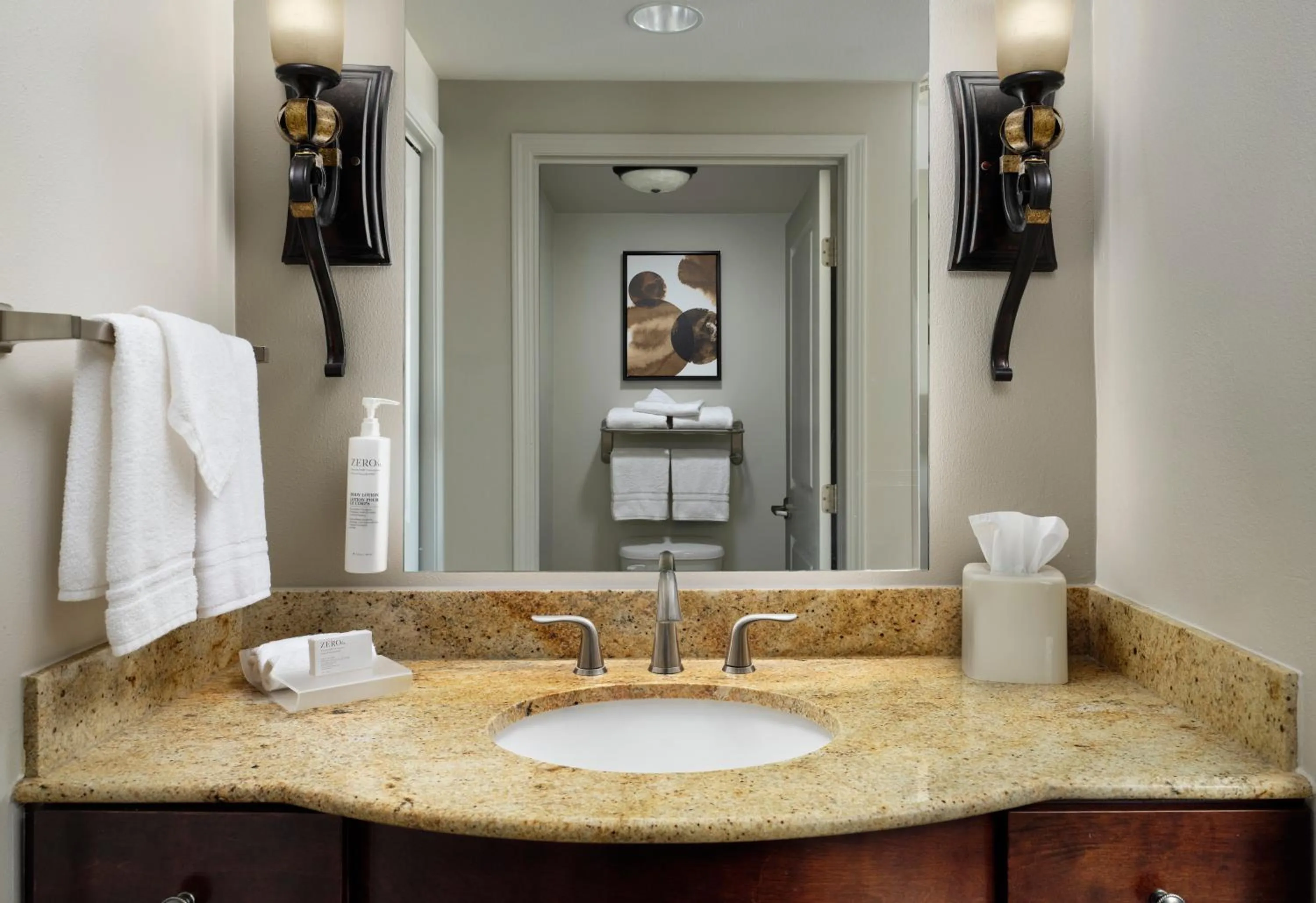 Bathroom in Homewood Suites by Hilton Shreveport Bossier City, LA