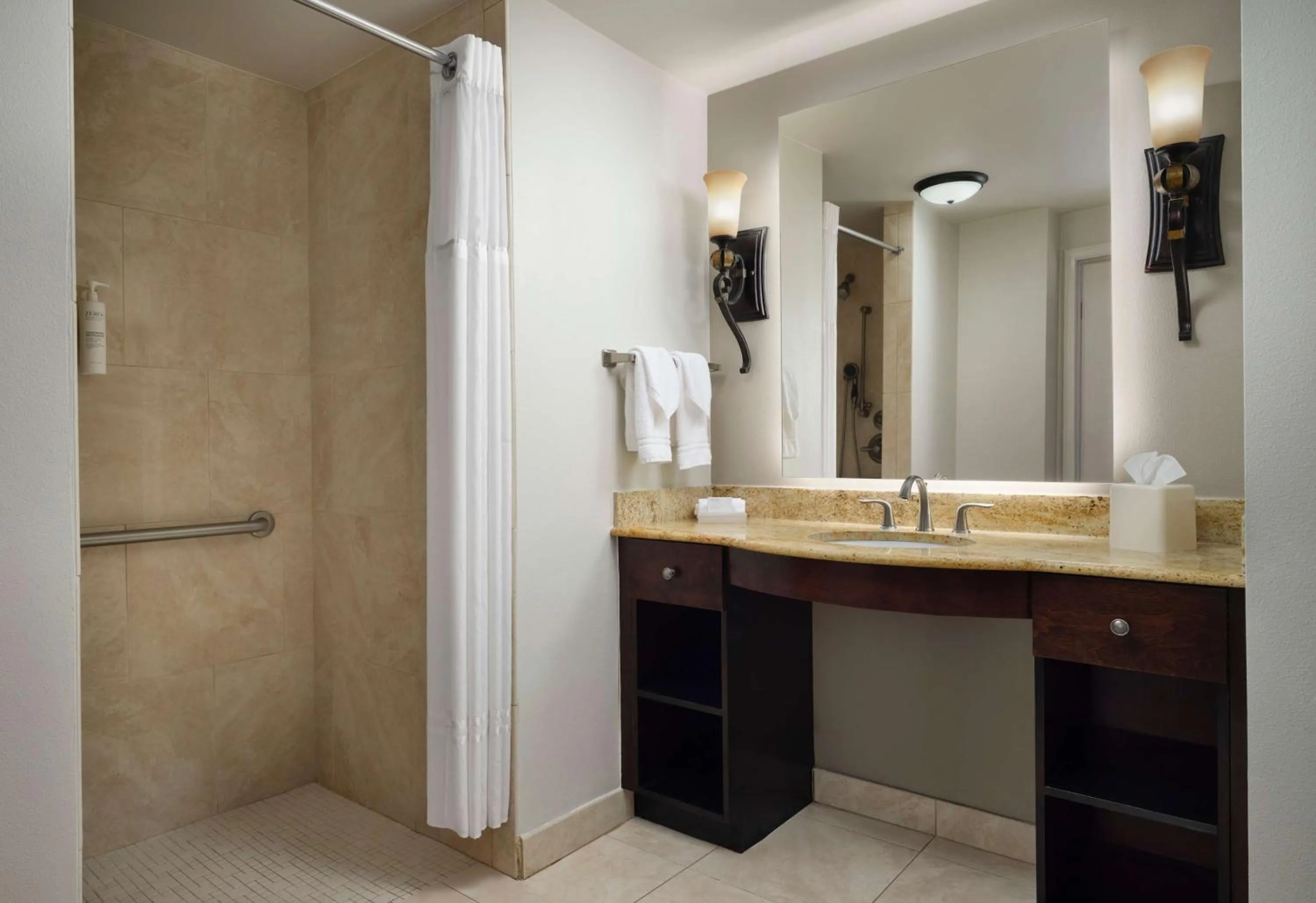 Bathroom in Homewood Suites by Hilton Shreveport Bossier City, LA