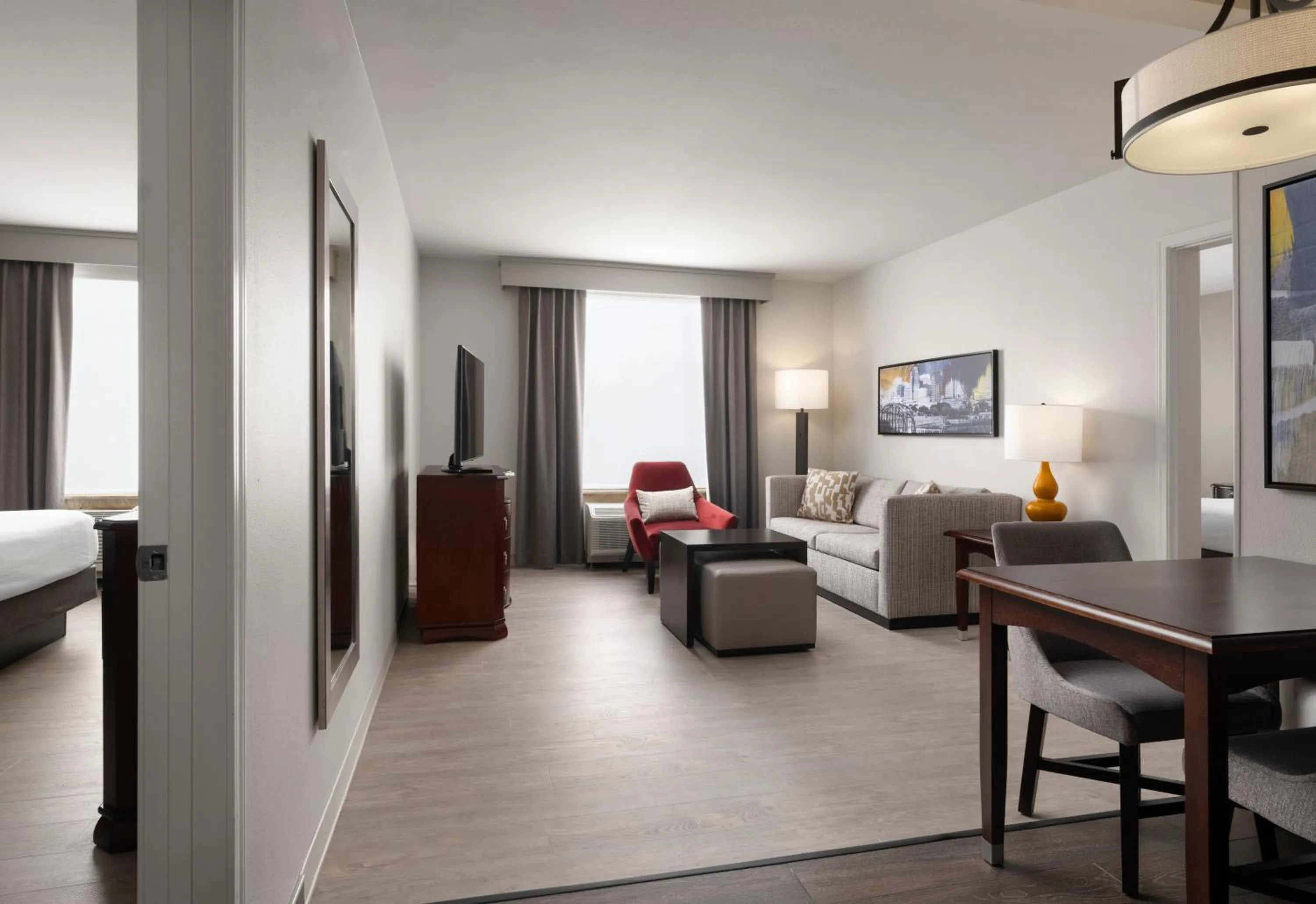 Bedroom in Homewood Suites by Hilton Shreveport Bossier City, LA