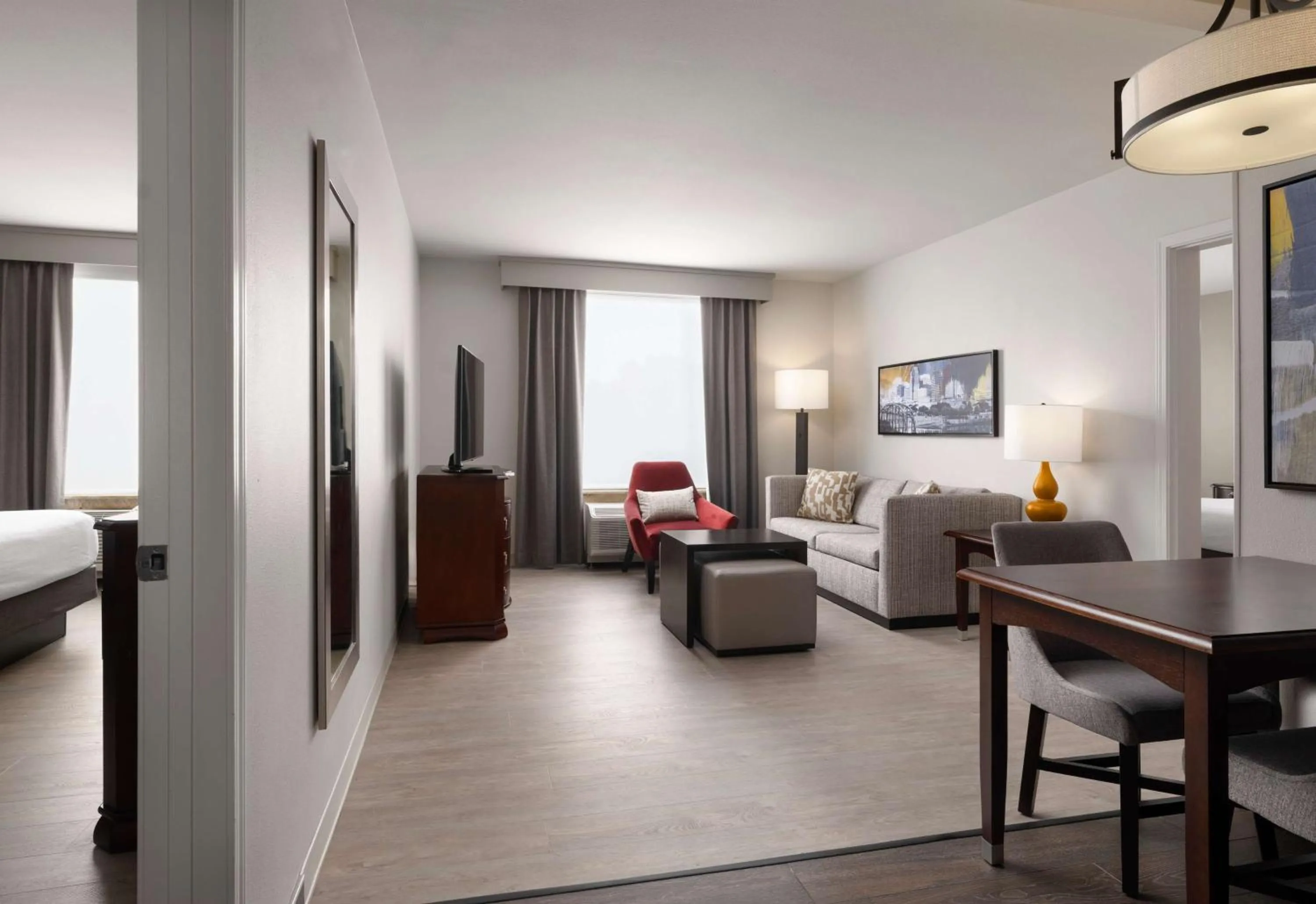 Living room in Homewood Suites by Hilton Shreveport Bossier City, LA