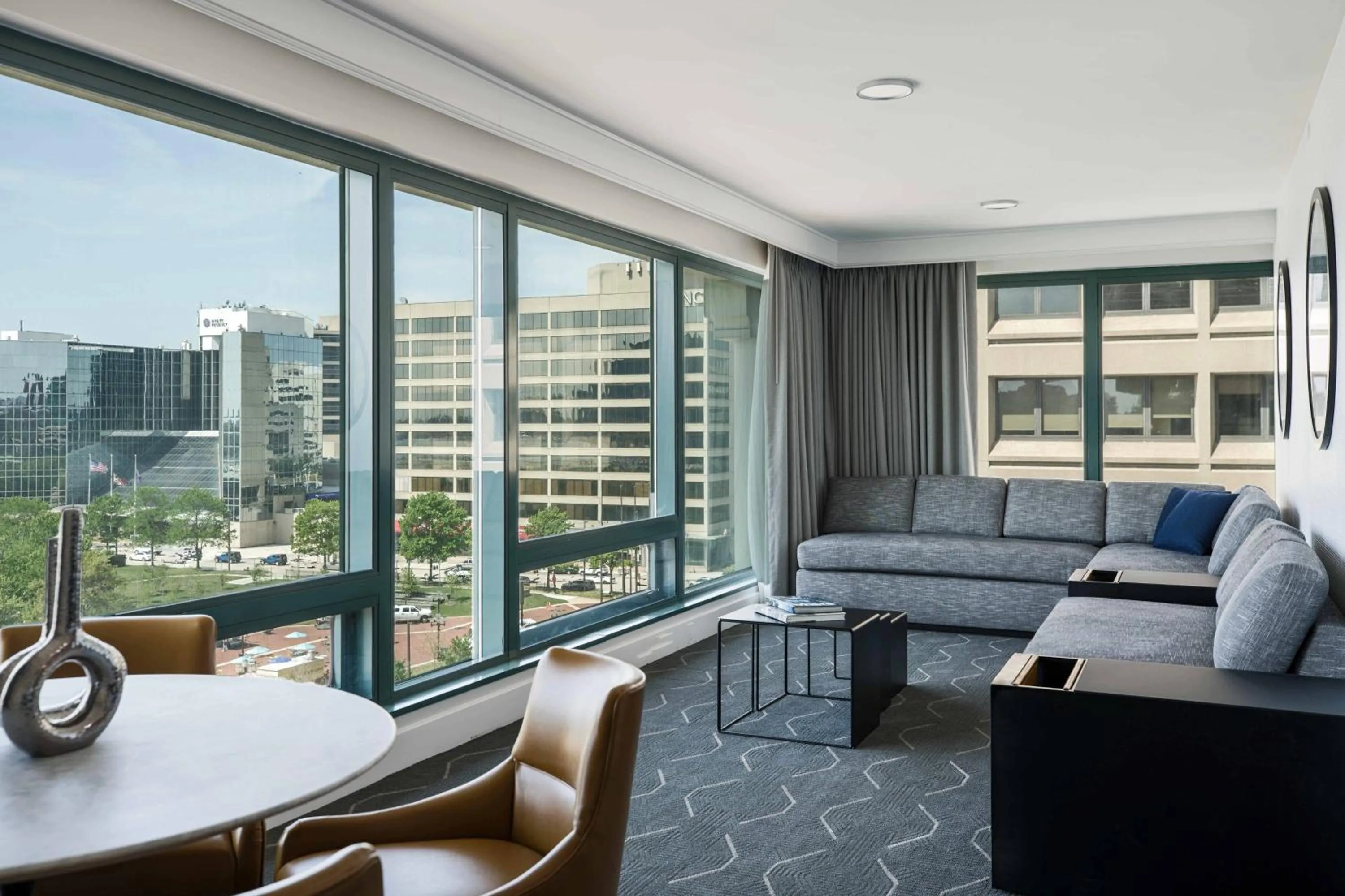 Photo of the whole room in Renaissance Baltimore Harborplace Hotel