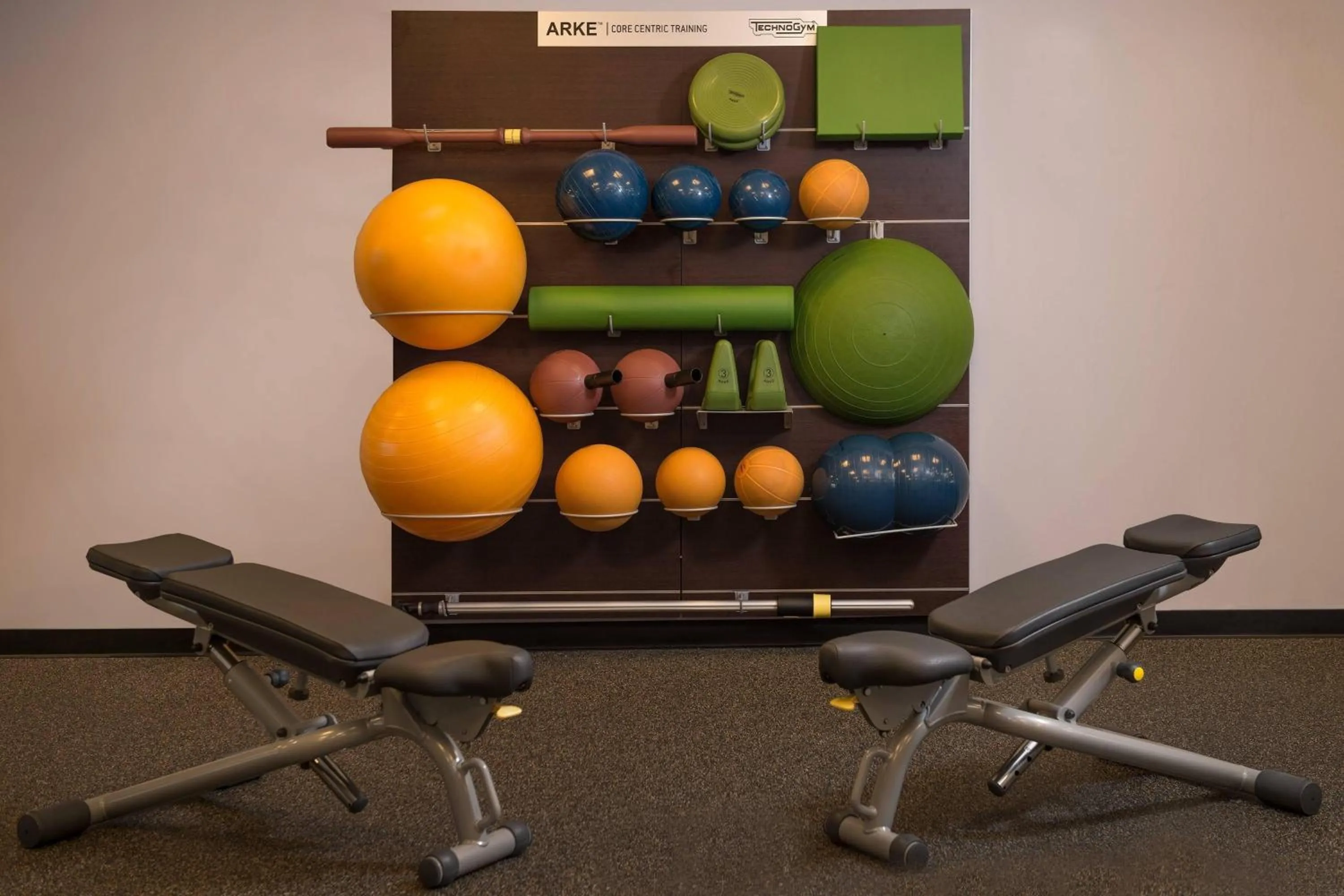 Fitness centre/facilities in Baltimore Marriott Waterfront