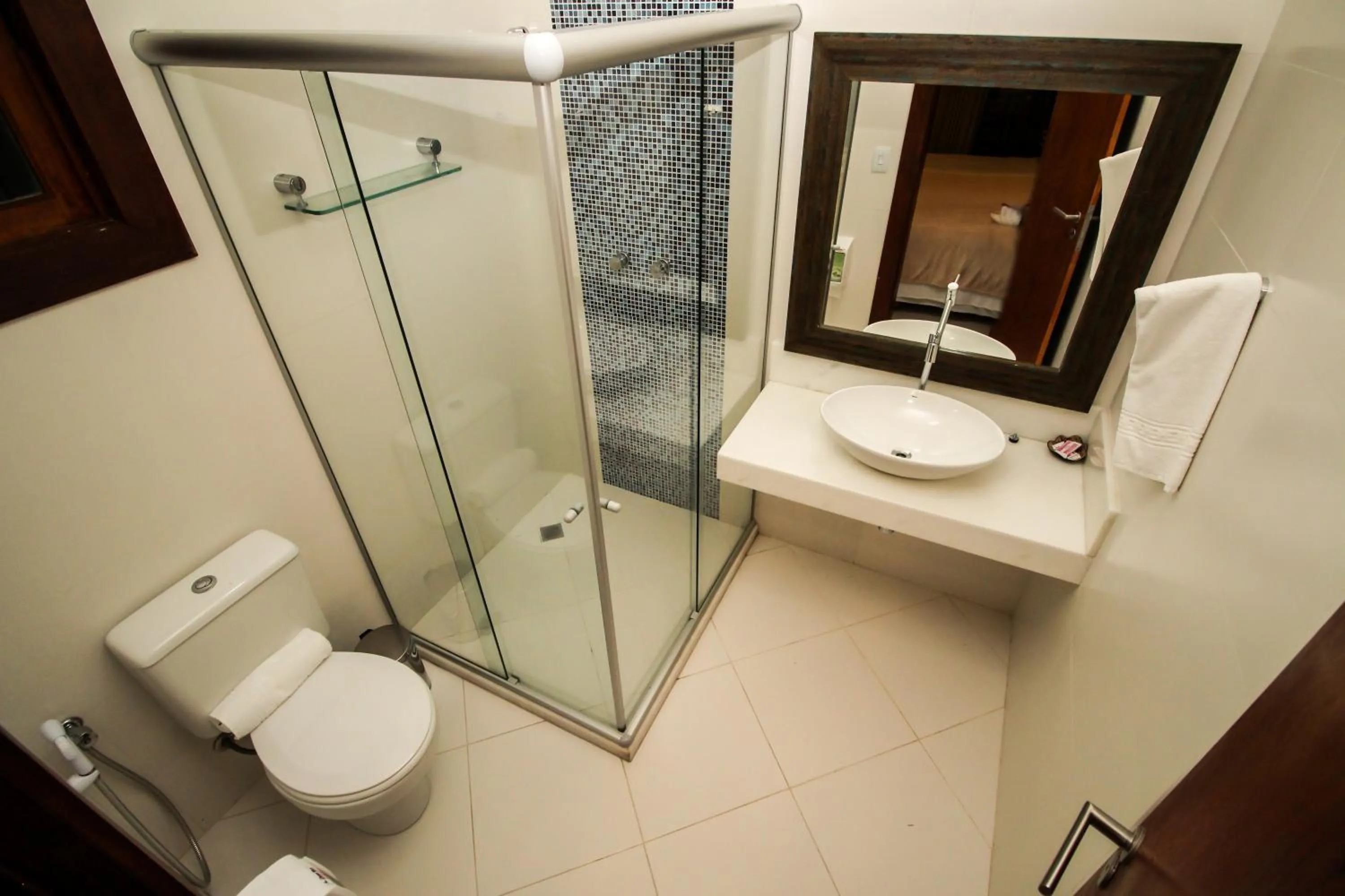 Bathroom in Pousada João Sol