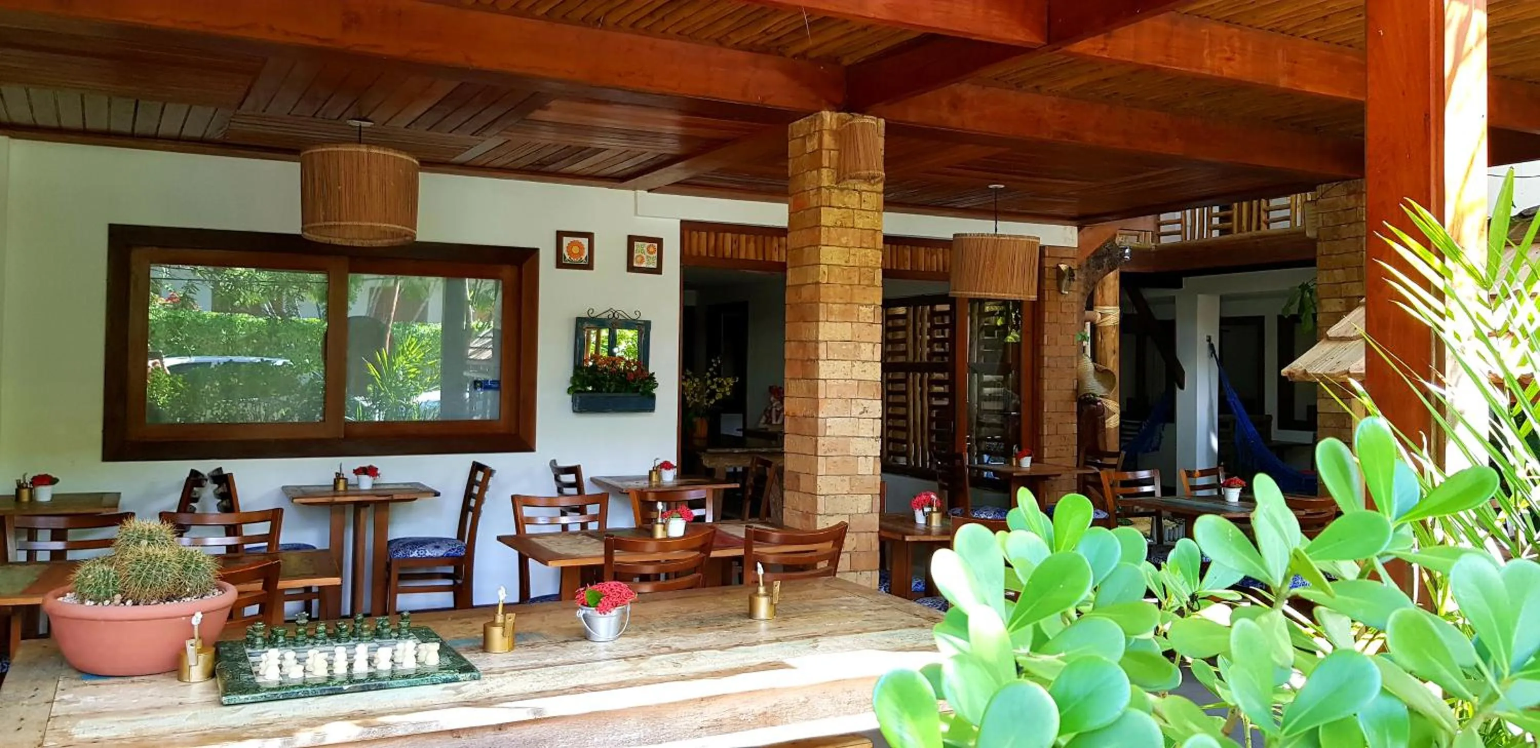 Decorative detail in Pousada João Sol