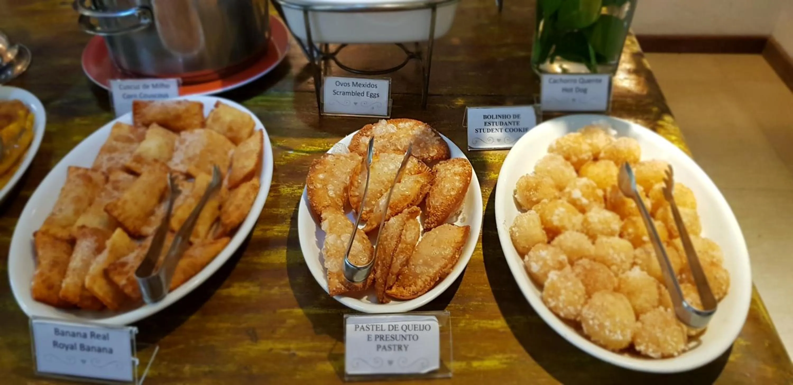 Continental breakfast in Pousada João Sol