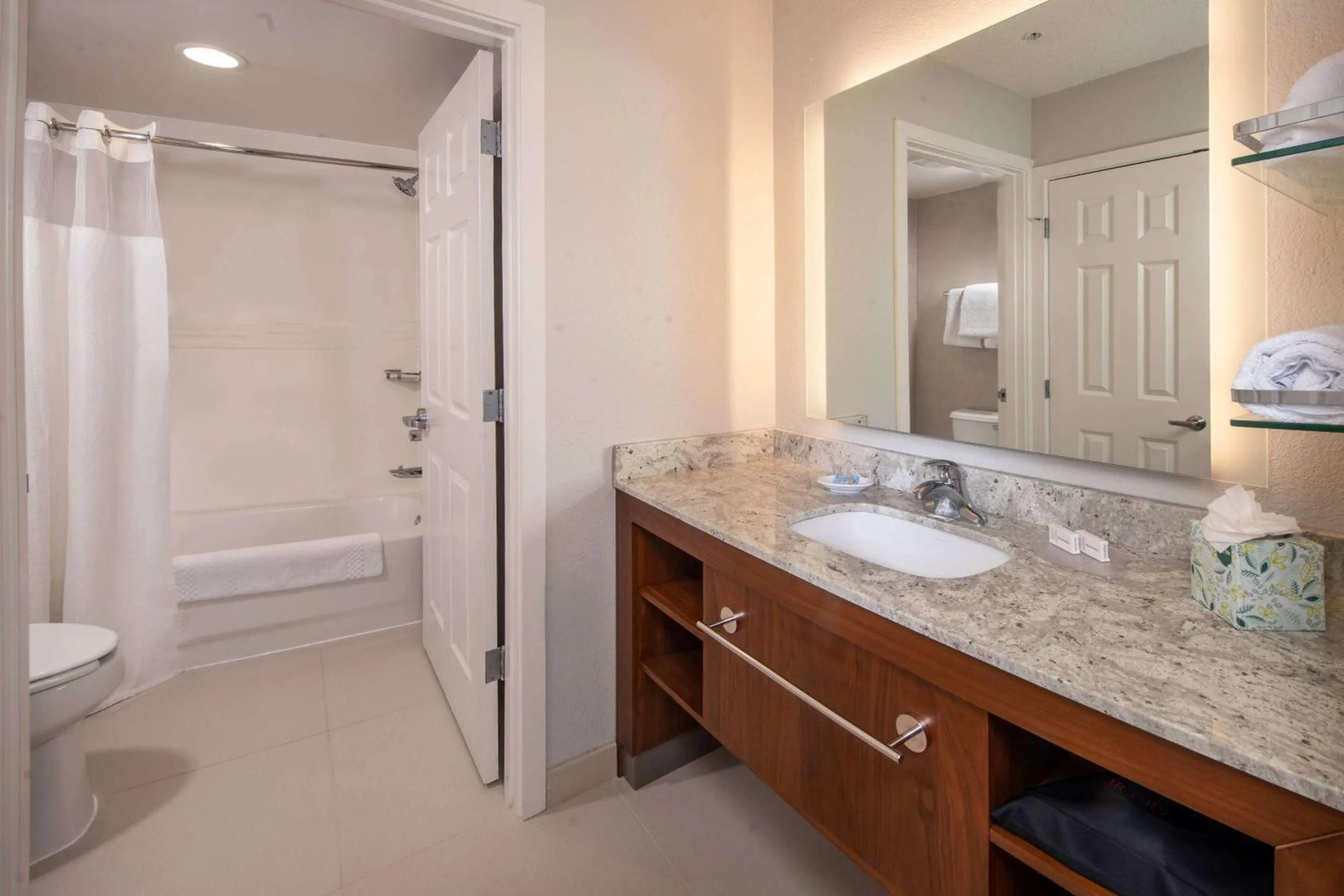 Bathroom in Sonesta ES Suites Baltimore BWI Airport