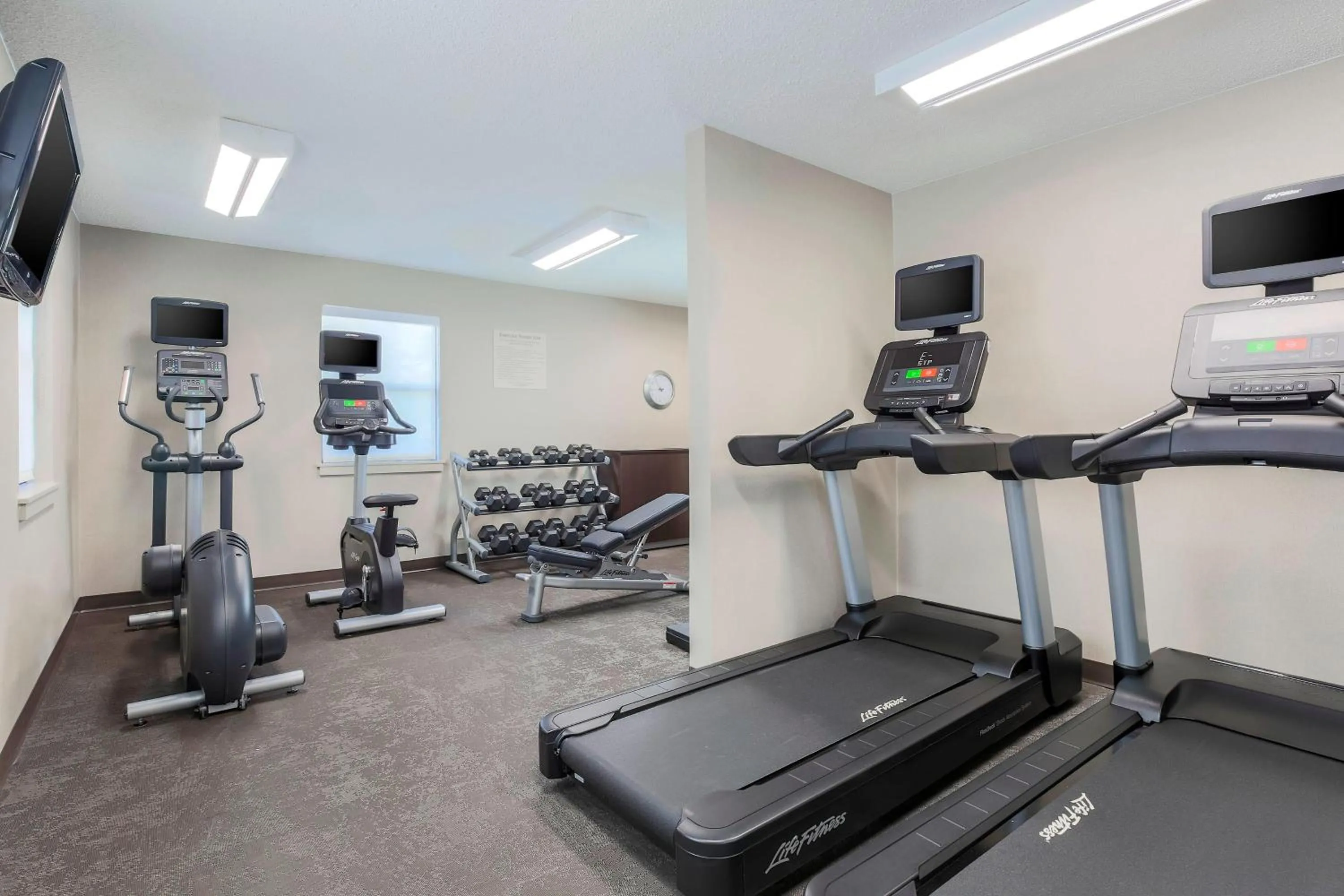 Fitness centre/facilities in Residence Inn Chicago Deerfield
