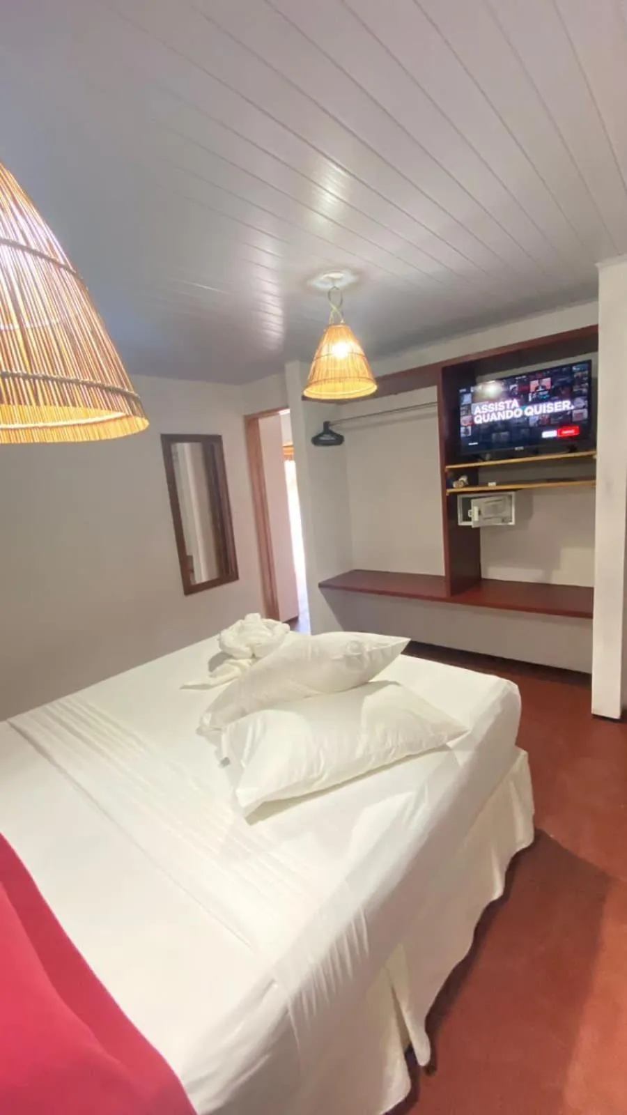 Bed in Pousada Barra Velha