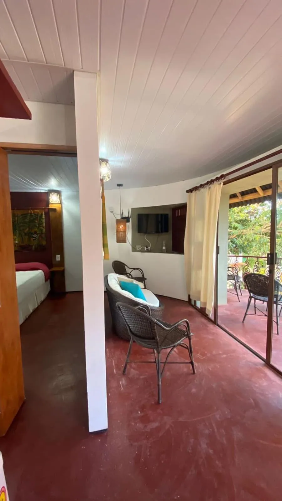 Living room in Pousada Barra Velha