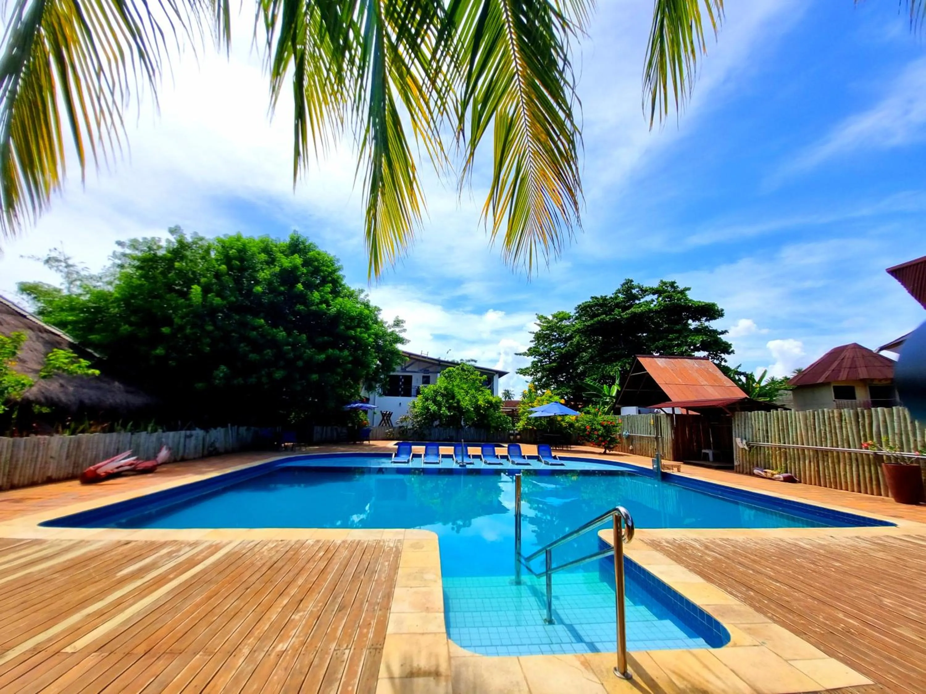 Swimming pool in Pousada Barra Velha