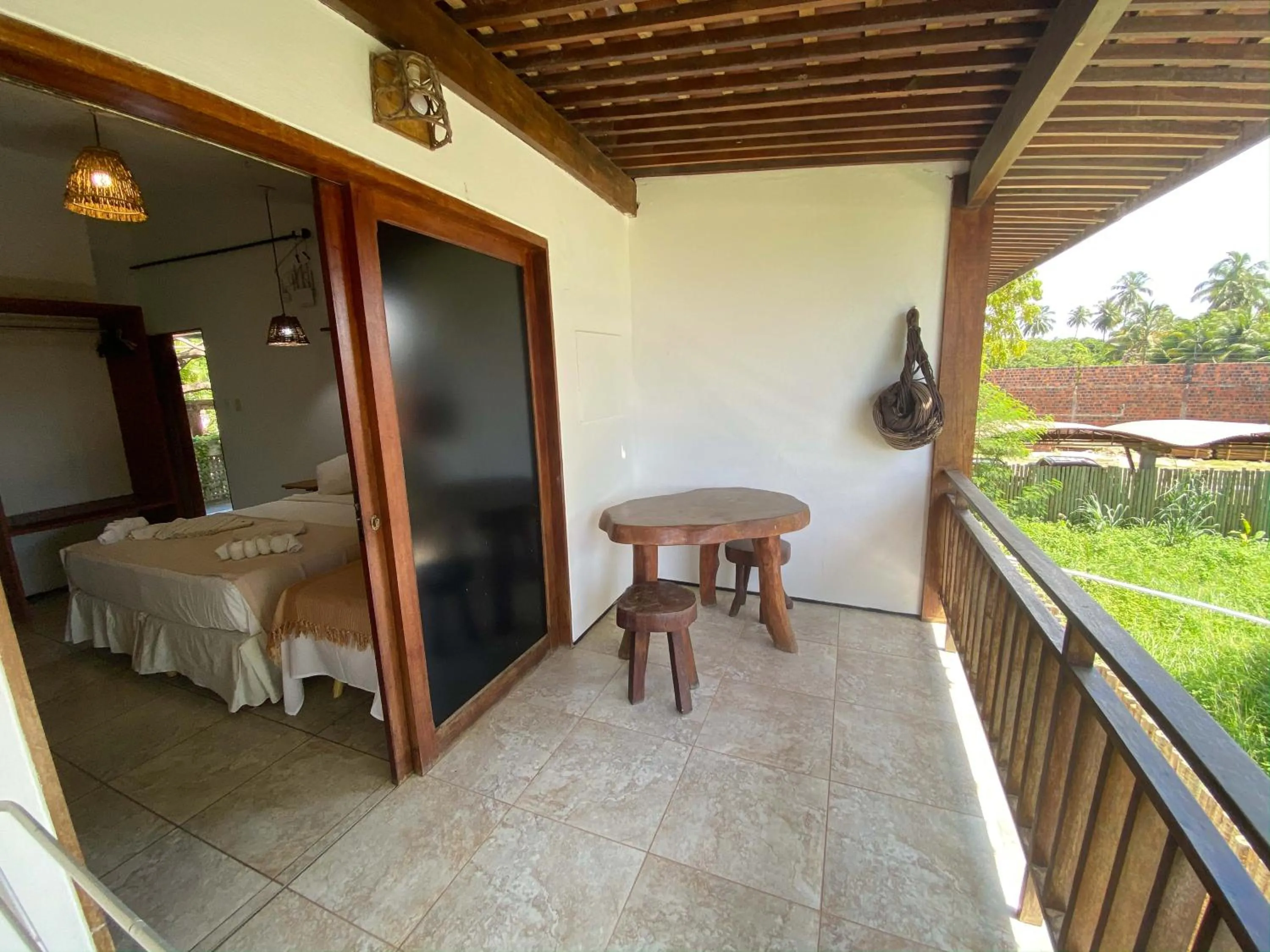 Balcony/Terrace in Pousada Barra Velha