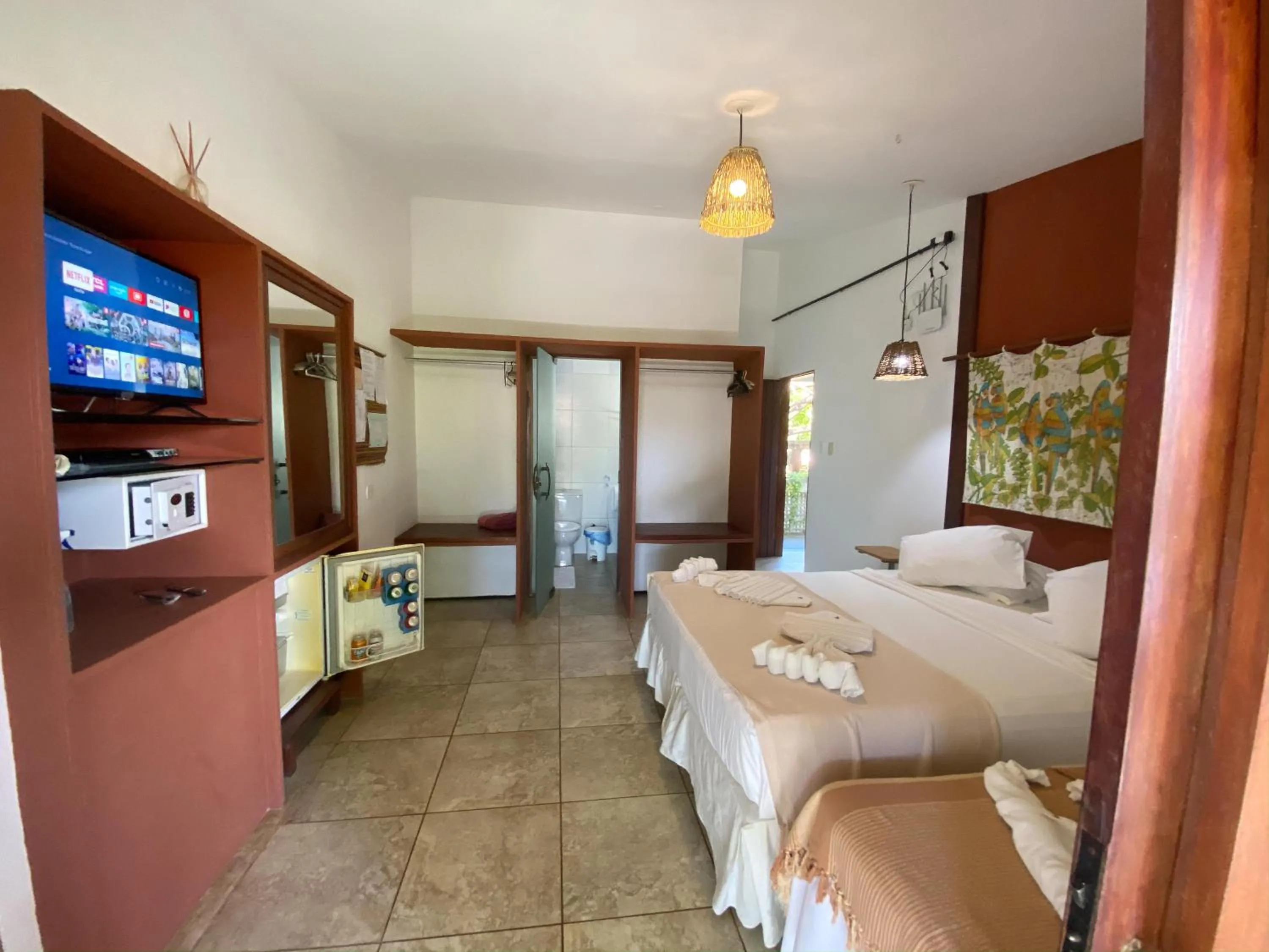 Photo of the whole room, Bed in Pousada Barra Velha