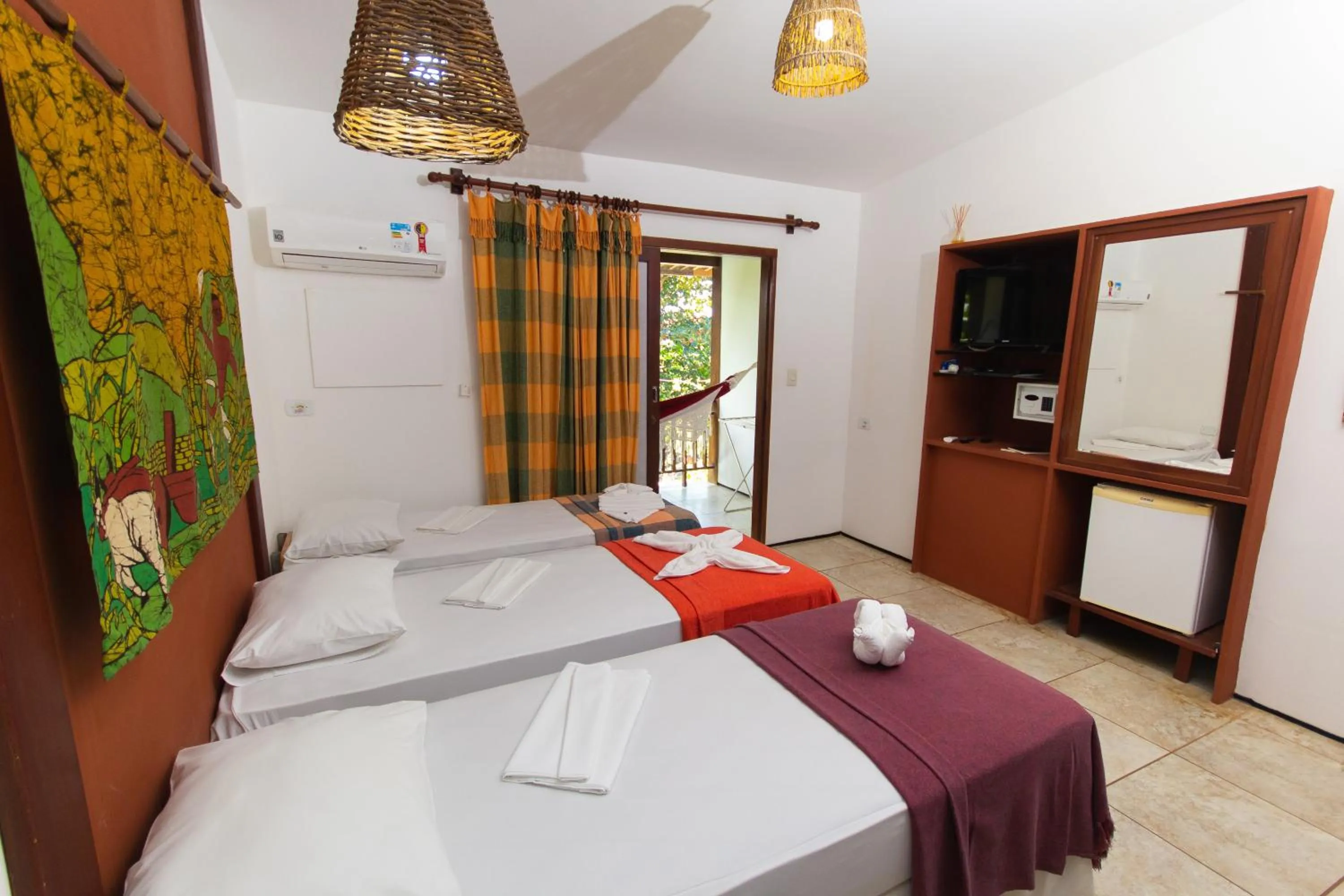 Bedroom, Bed in Pousada Barra Velha