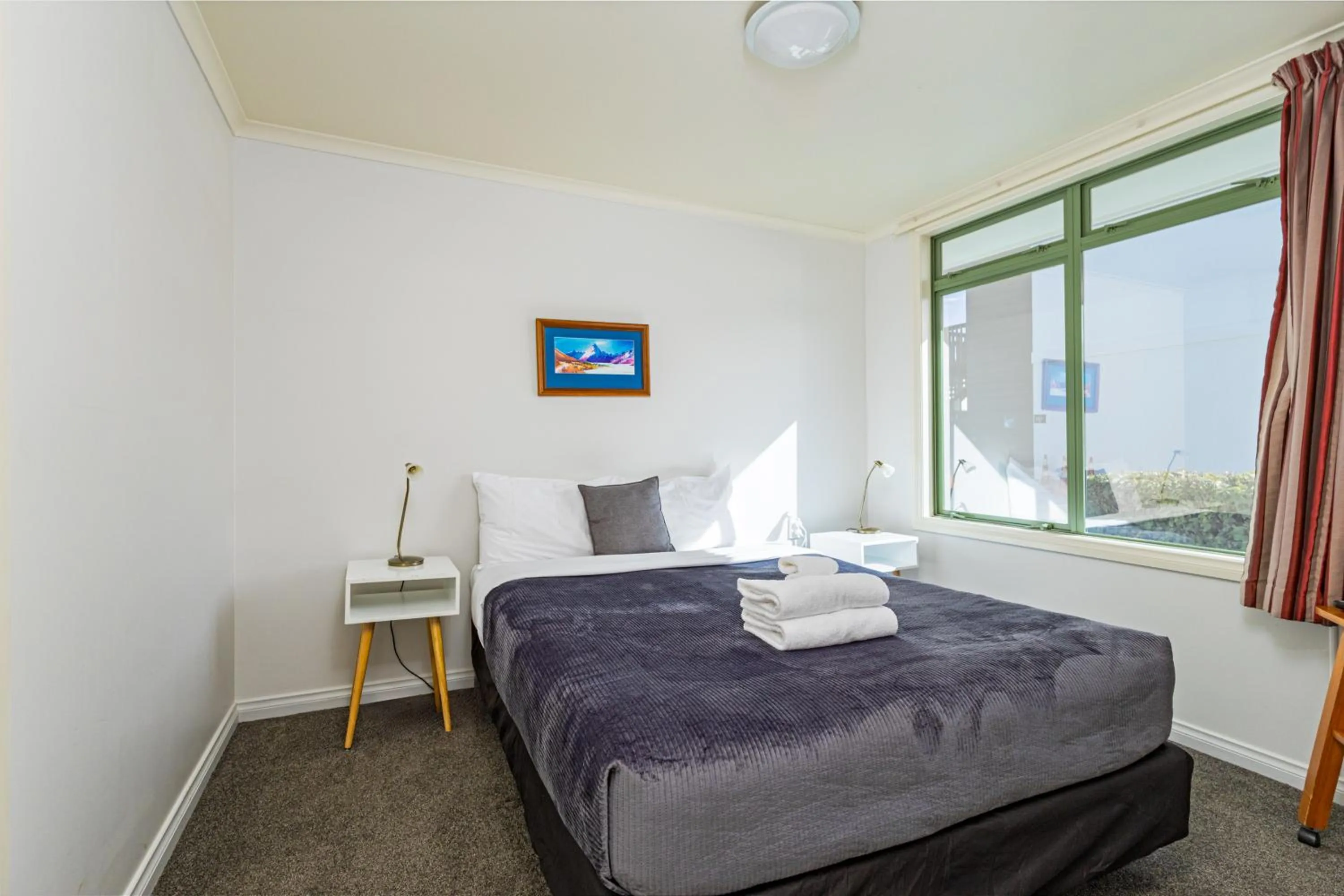 Bed in Lake Tekapo Village Motel