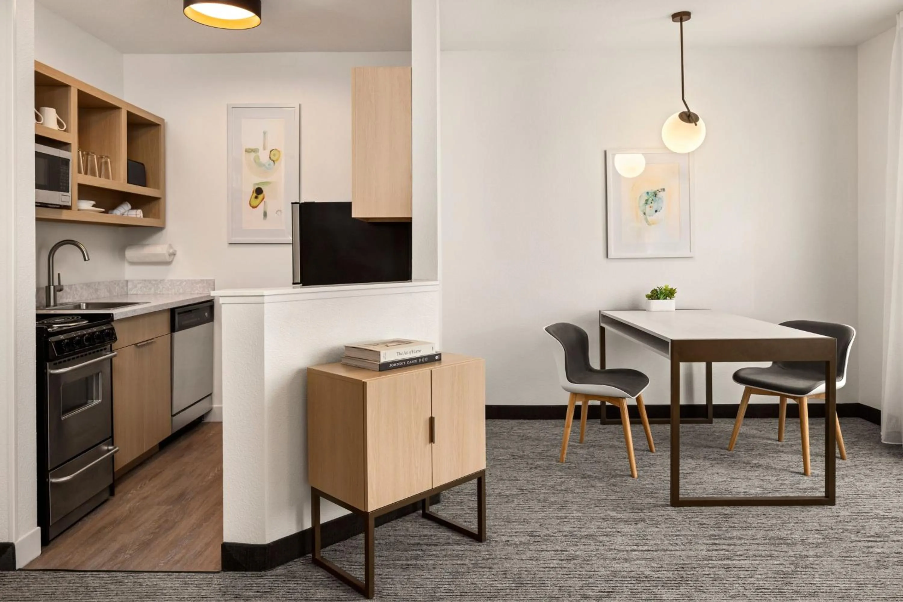 Living room in TownePlace Suites Chicago Lombard