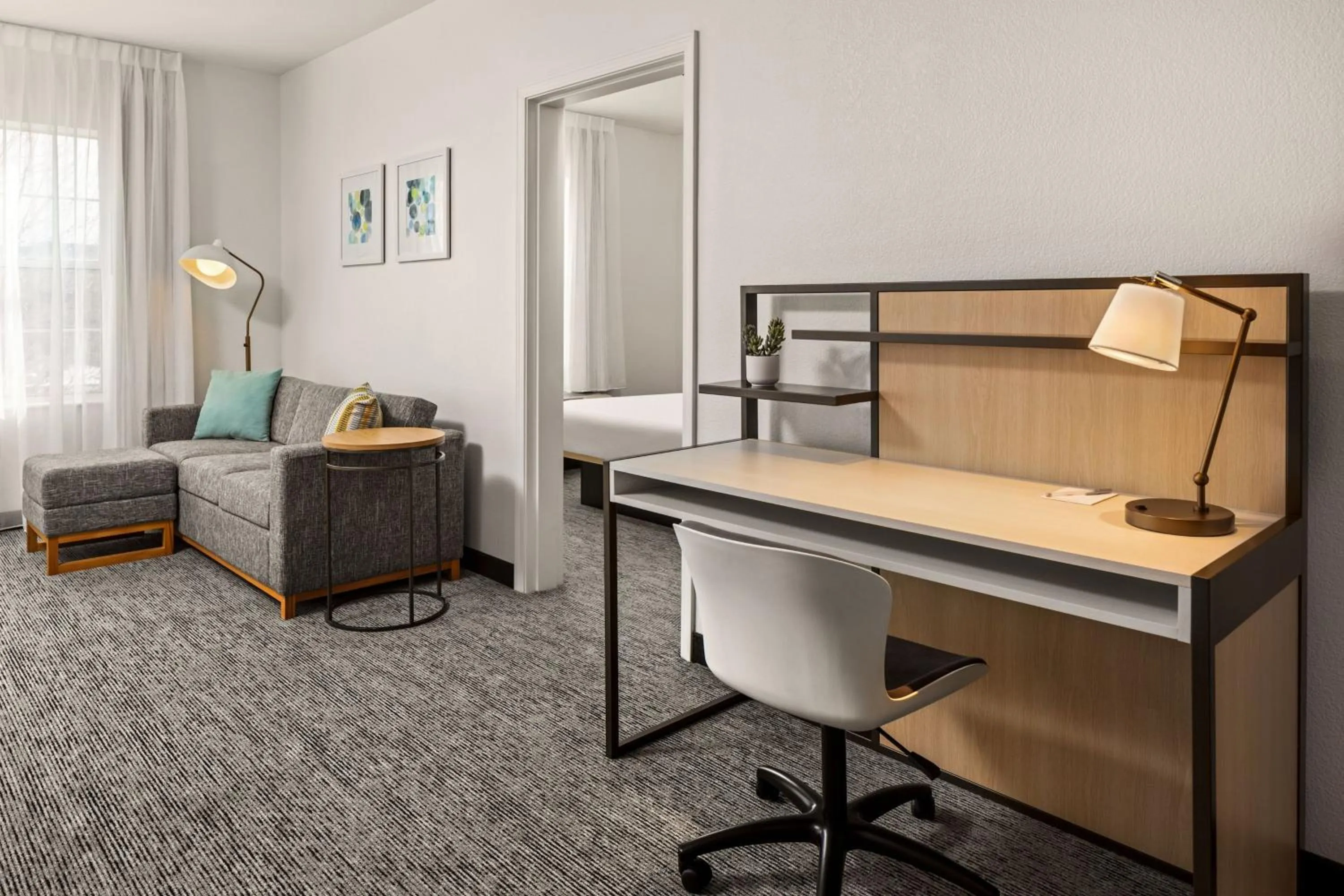 Bedroom in TownePlace Suites Chicago Lombard