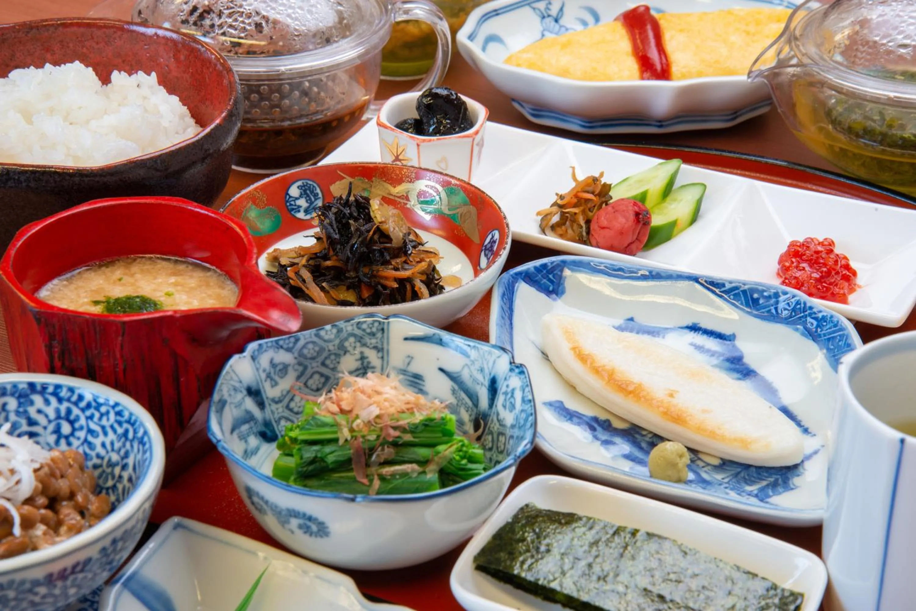 Food close-up in Azuma Ryokan