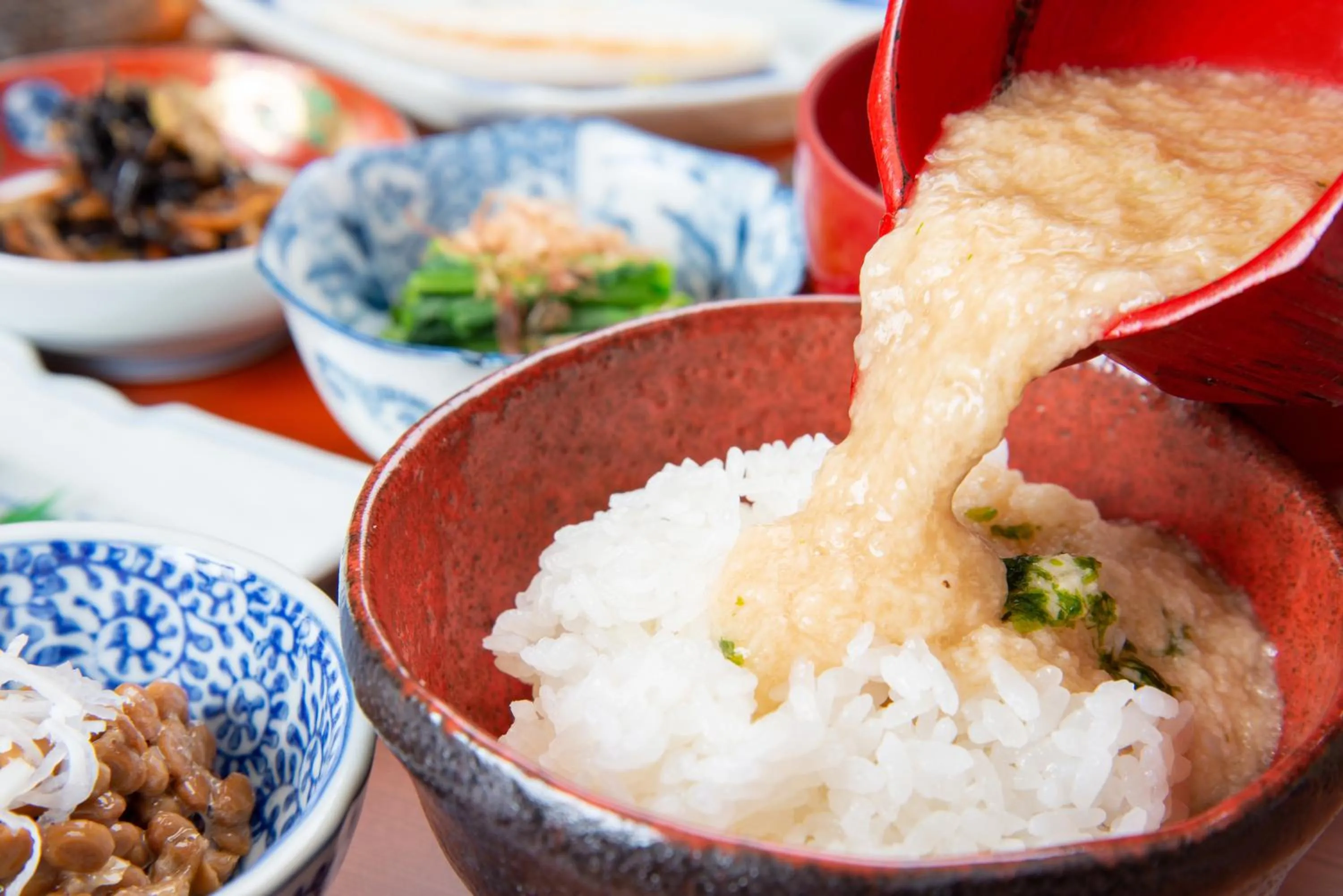 Food close-up in Azuma Ryokan