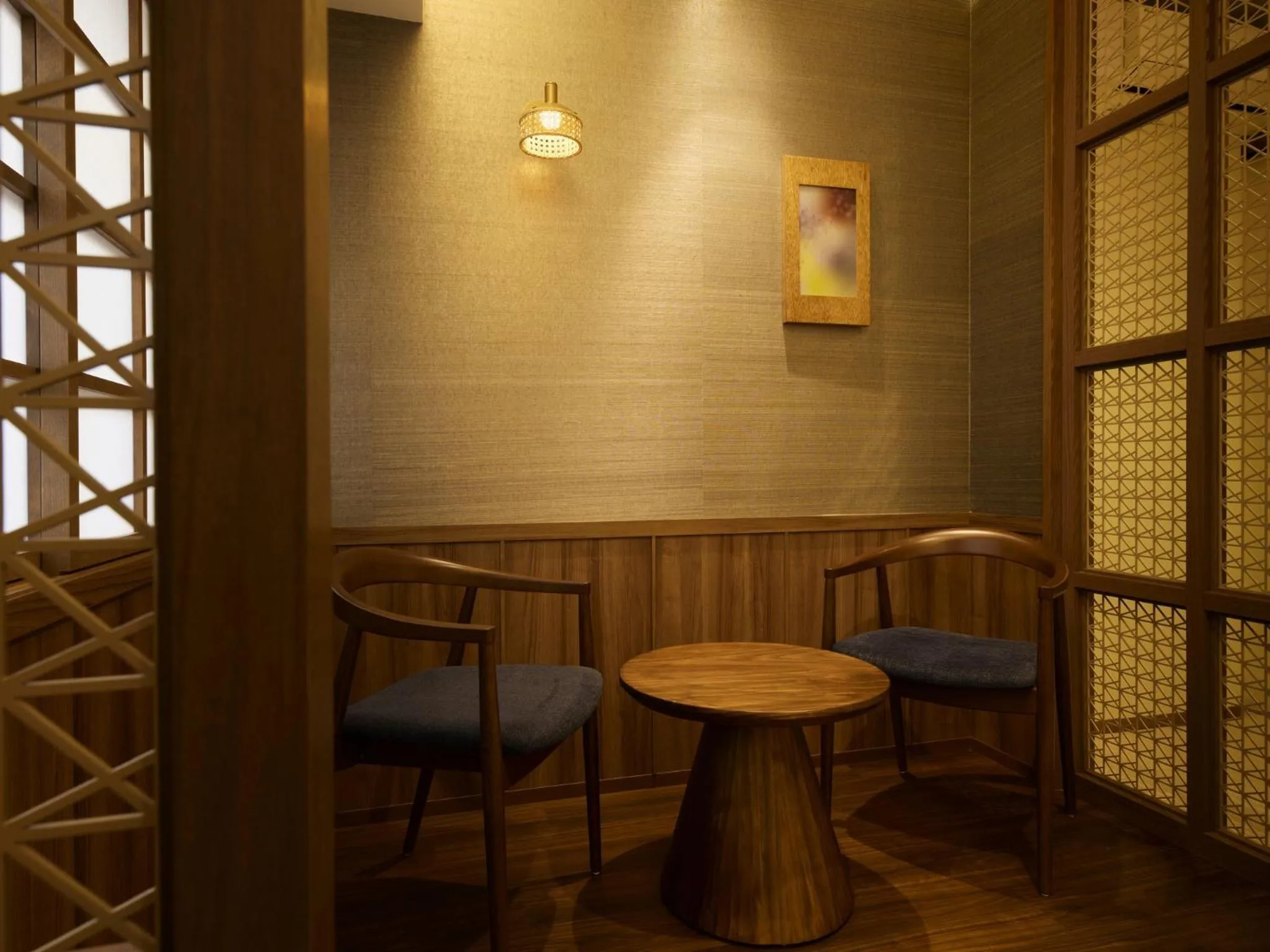 Seating area in Village Kyoto