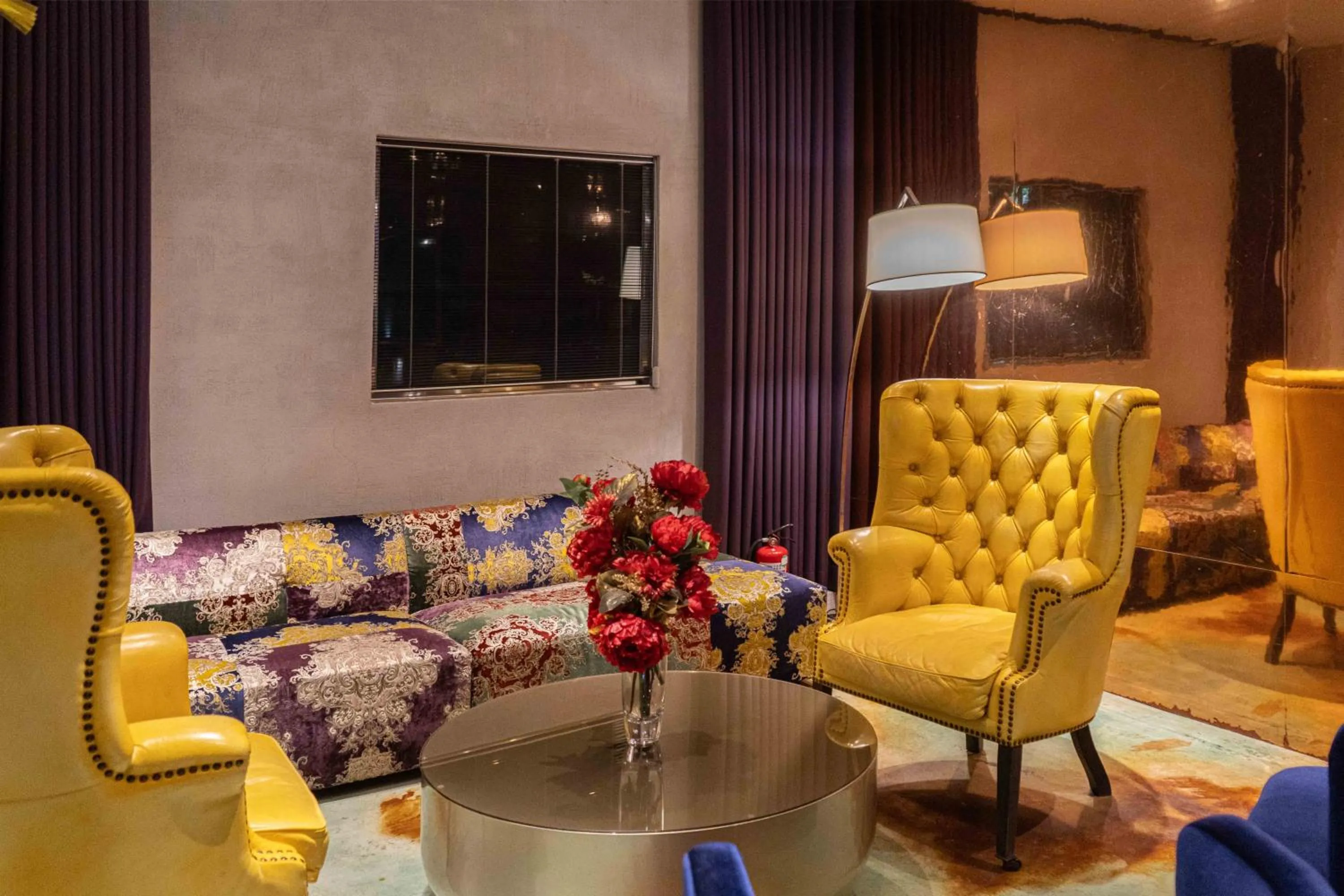 Seating area in CHECK inn HIVE