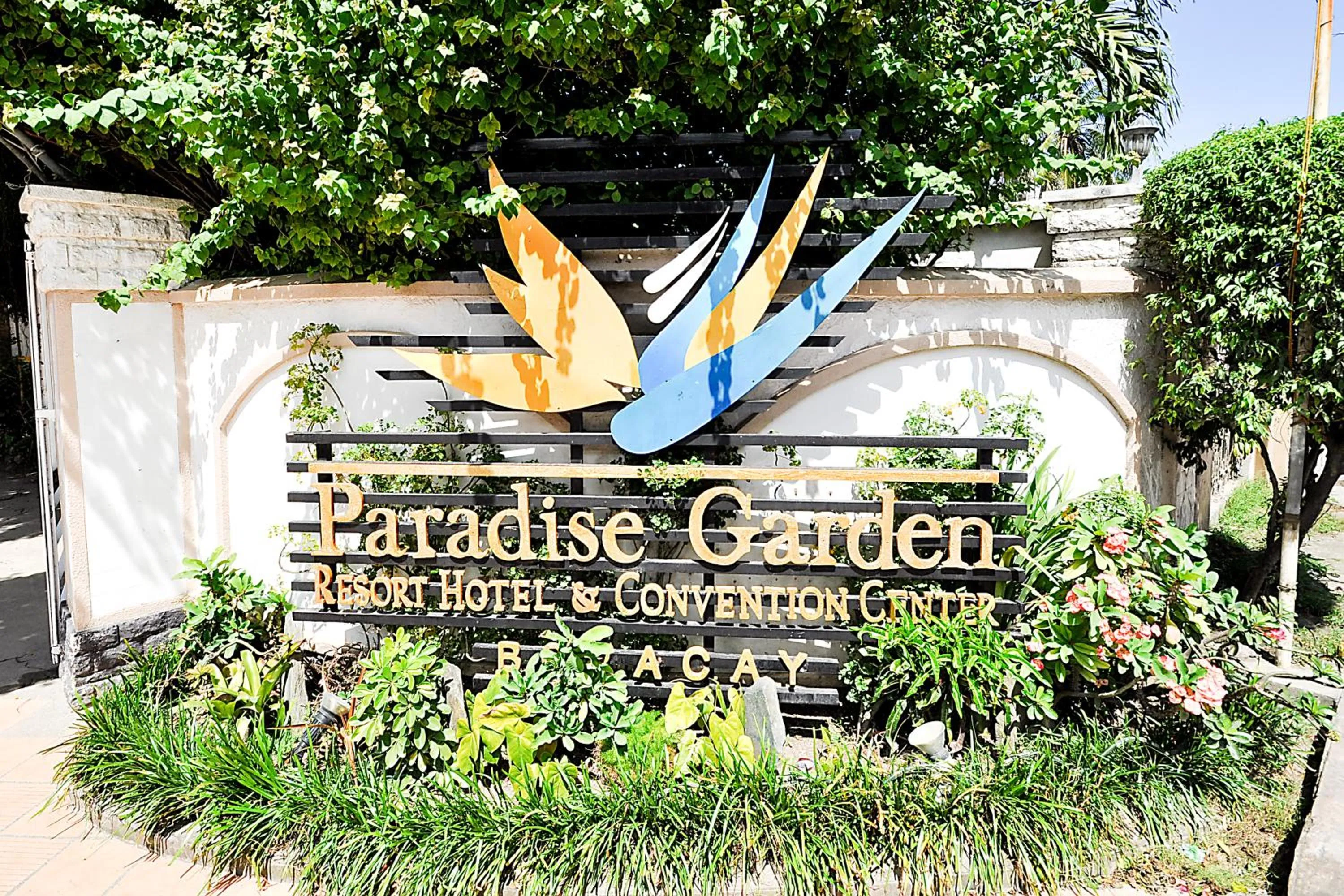 Logo/Certificate/Sign in Paradise Garden Hotel and Convention Center Boracay Powered by ASTON