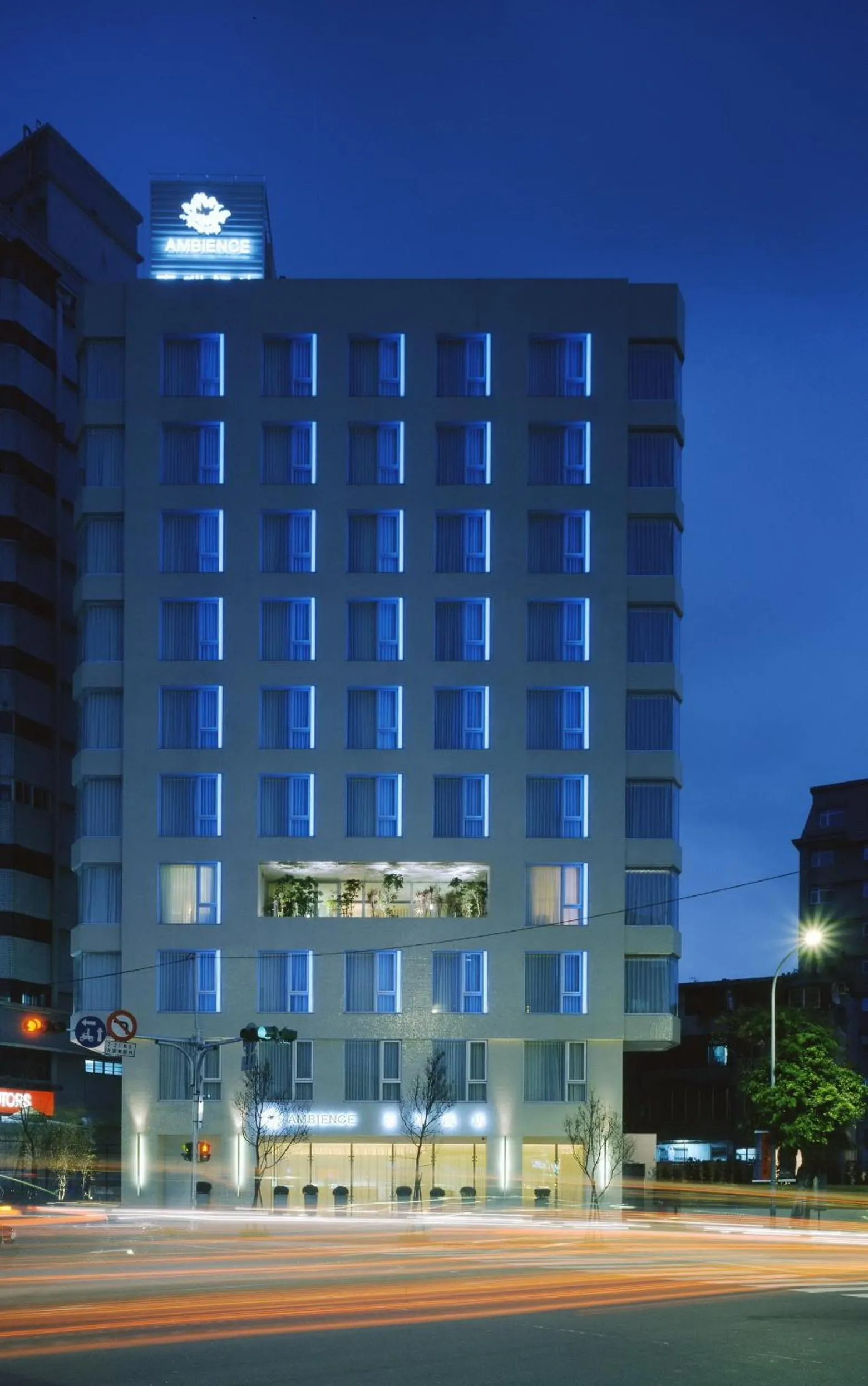 Property building in Ambience Hotel Taipei
