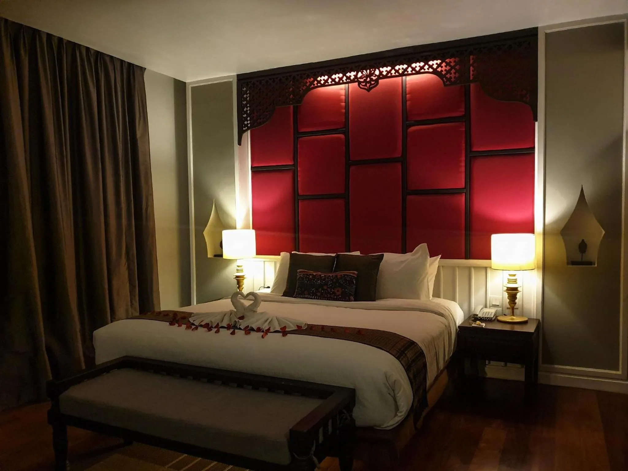 Bed in Le Palais Juliana