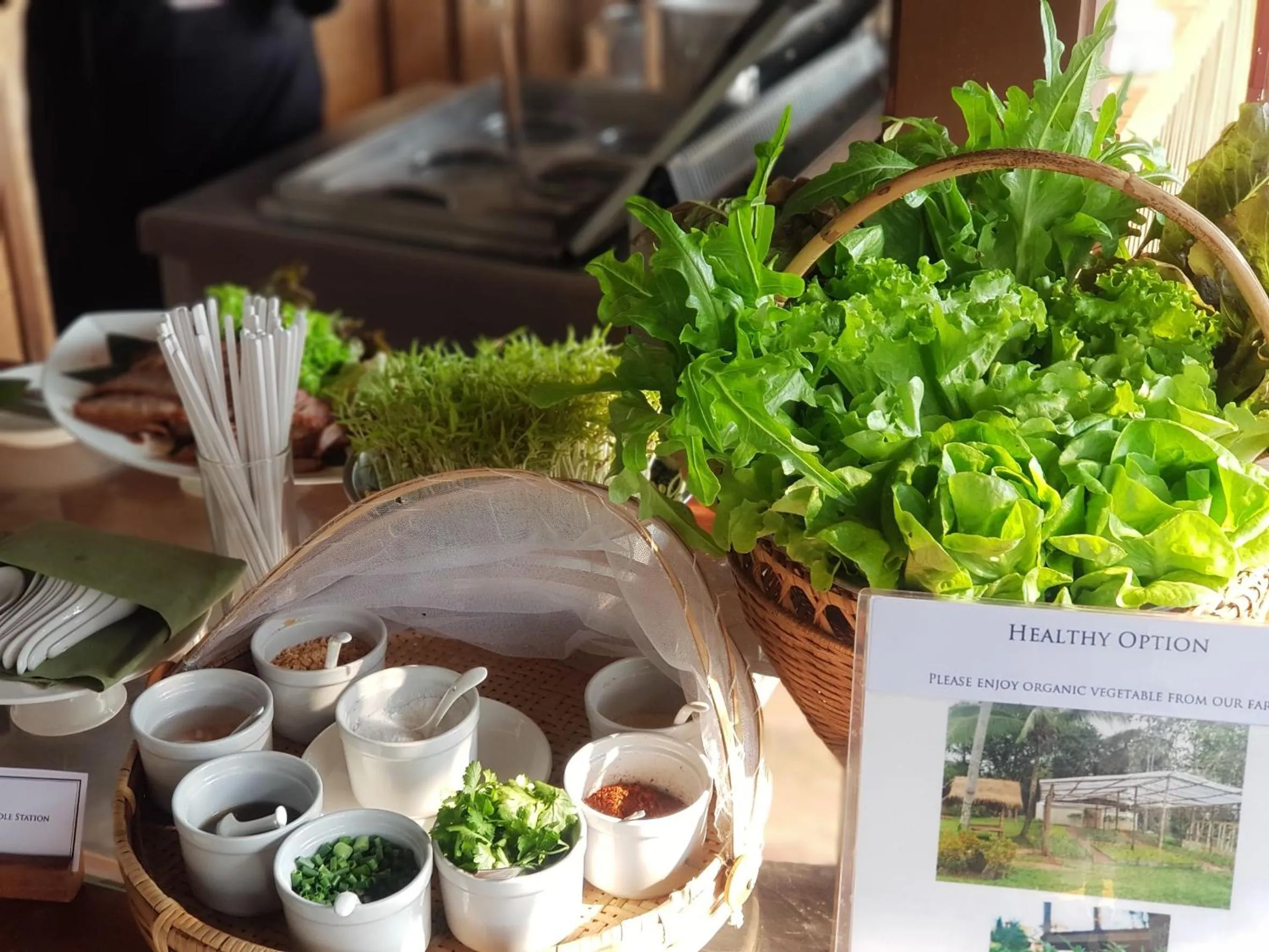 Food in Le Palais Juliana