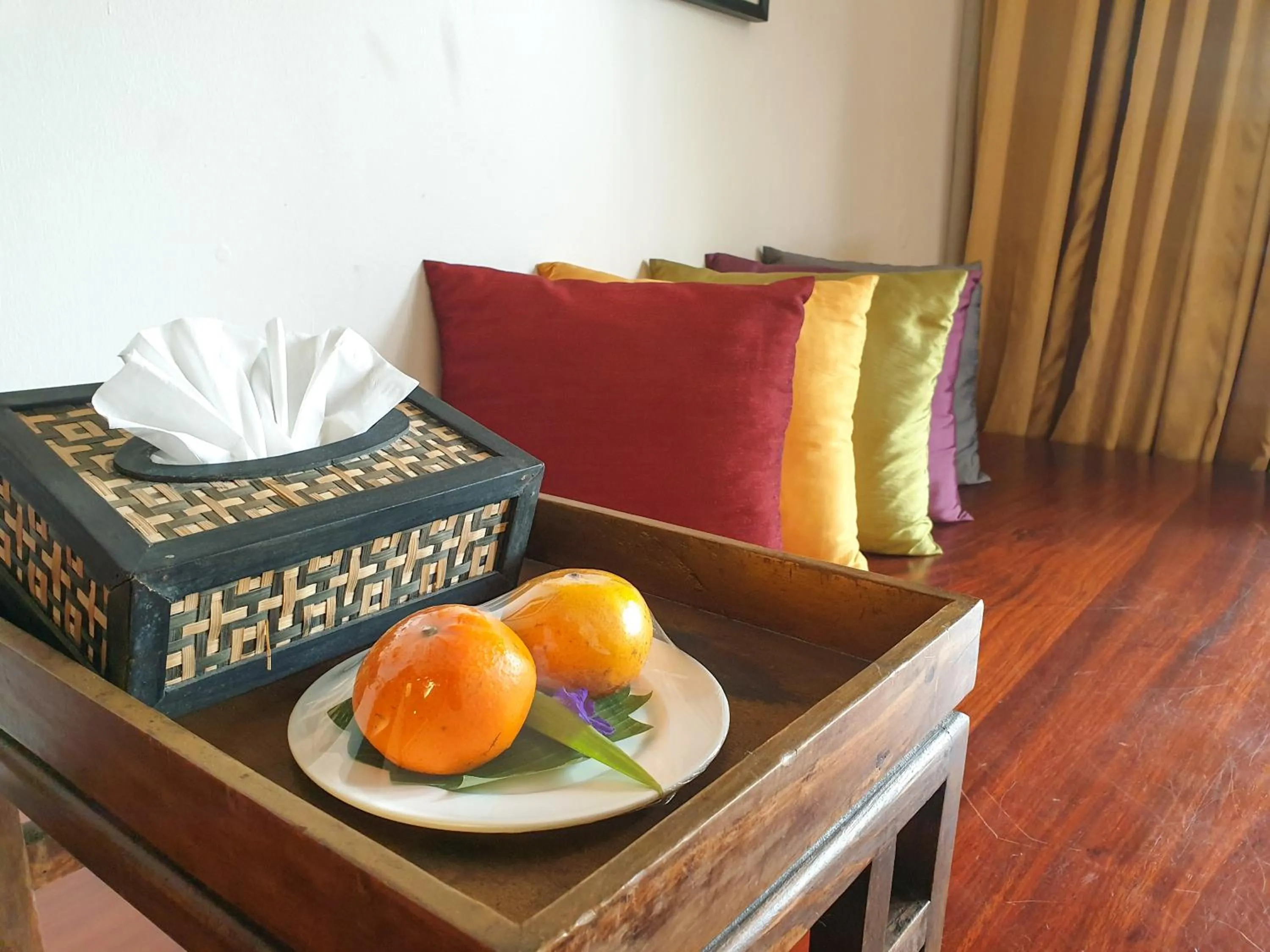 Seating area in Le Palais Juliana