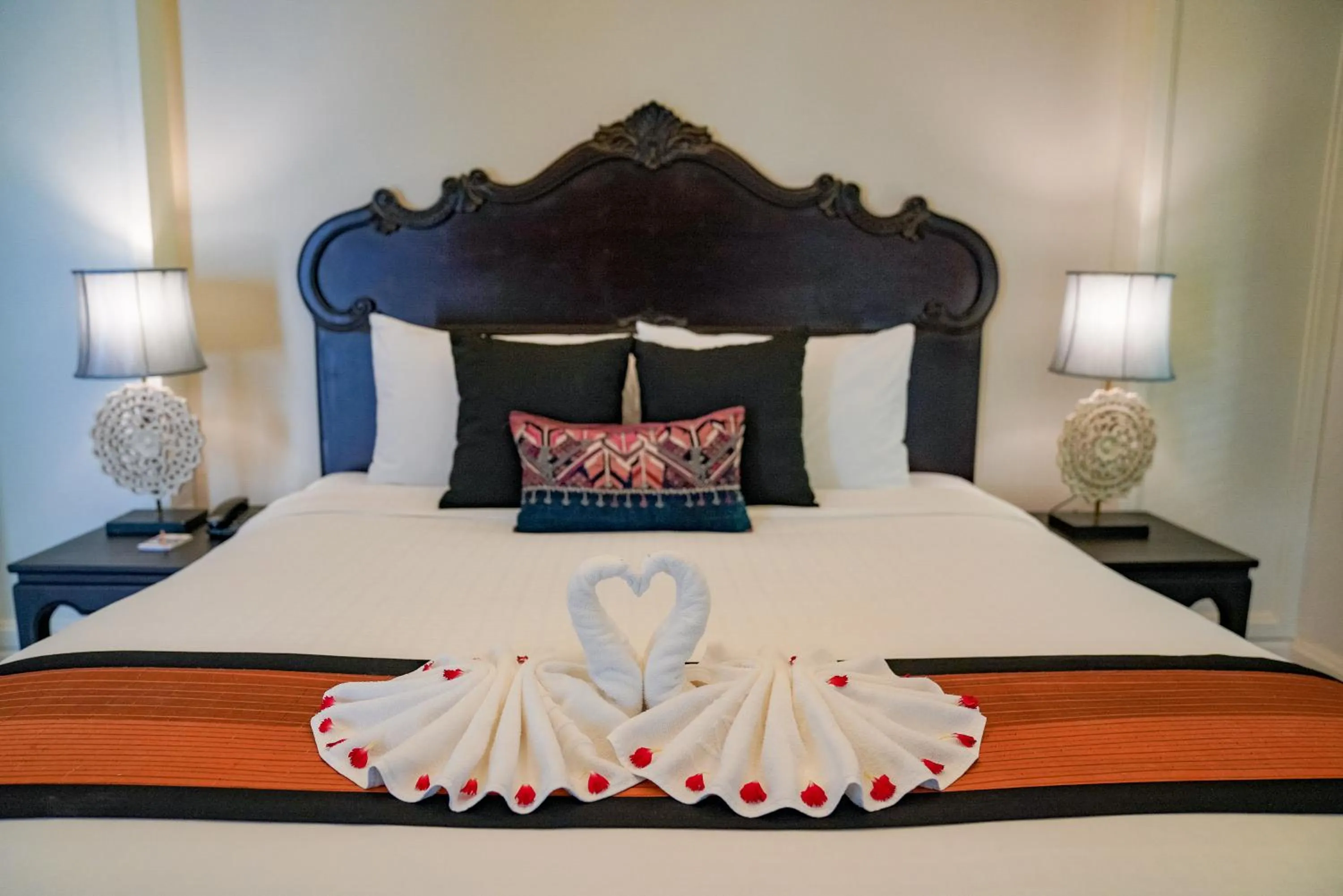 Bed in Le Palais Juliana