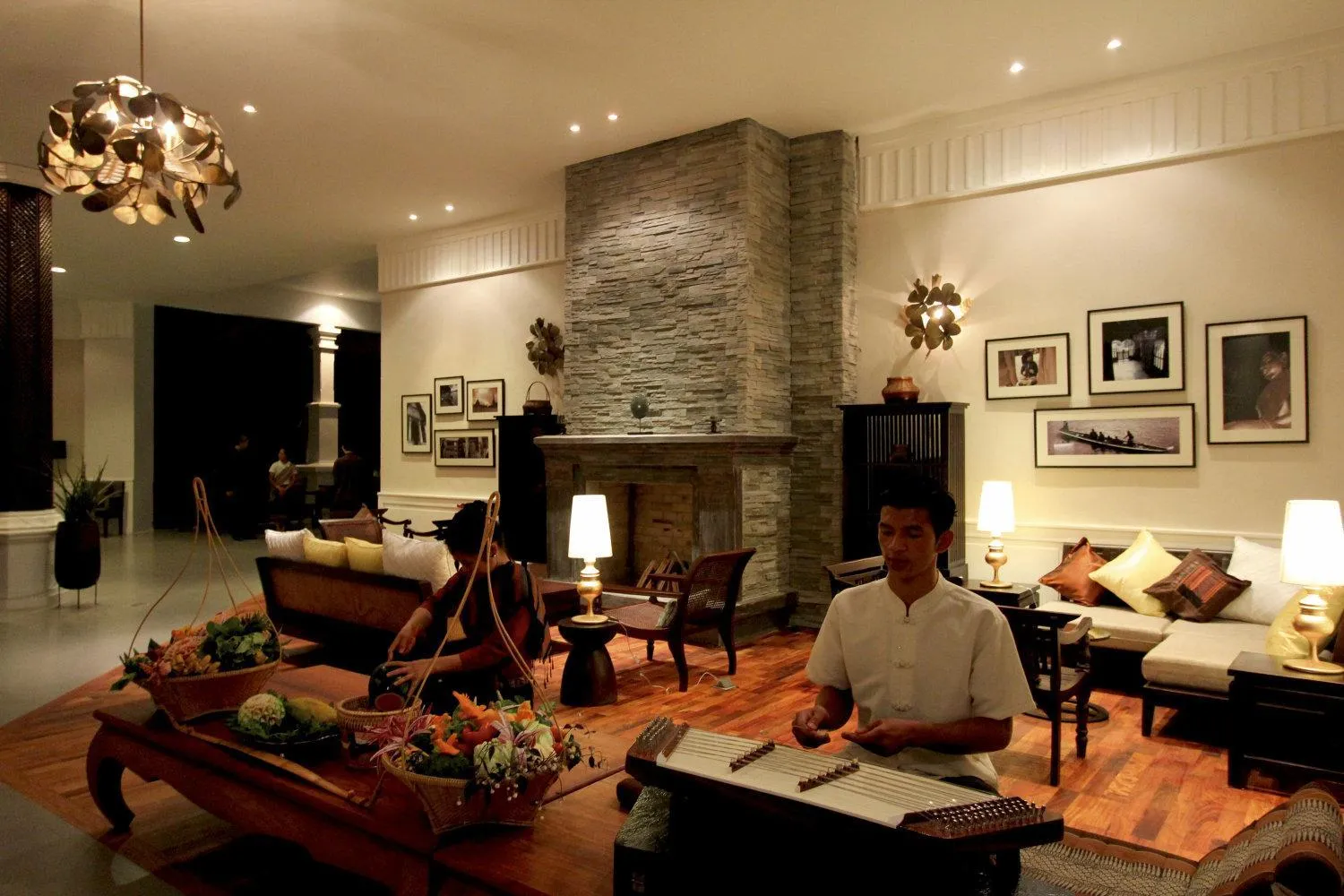 Lobby or reception in Le Palais Juliana