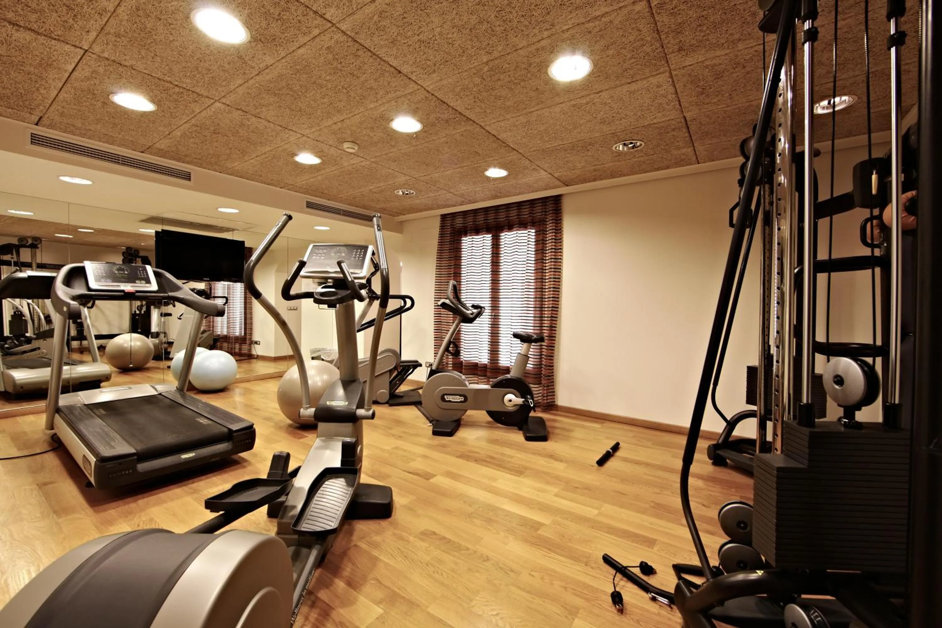 Fitness centre/facilities in Petit Palace Hotel Tres