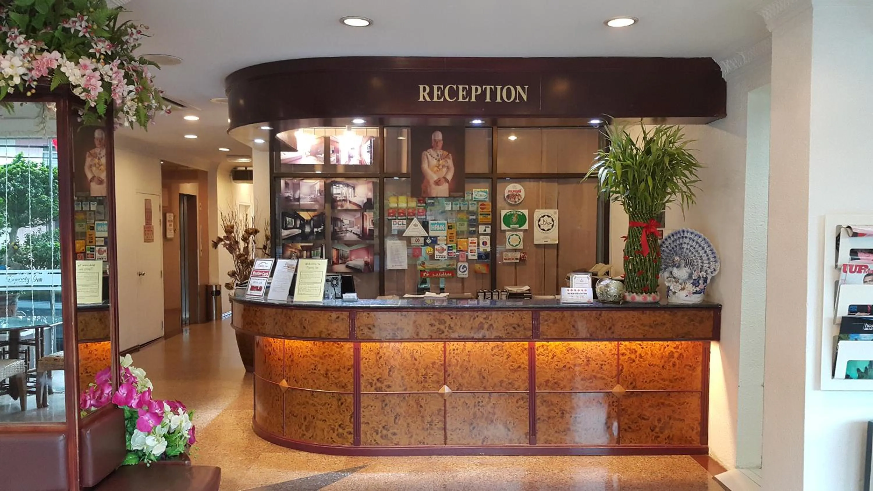 Lobby or reception in Dynasty Inn