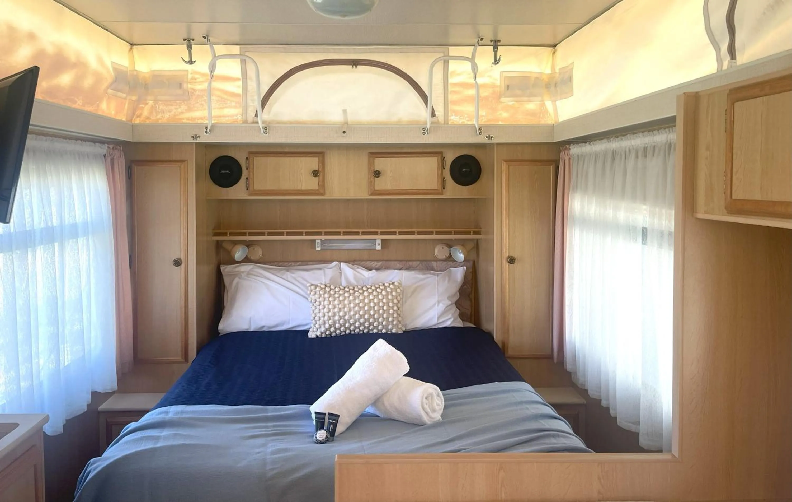 Bed in Kerang Holiday park